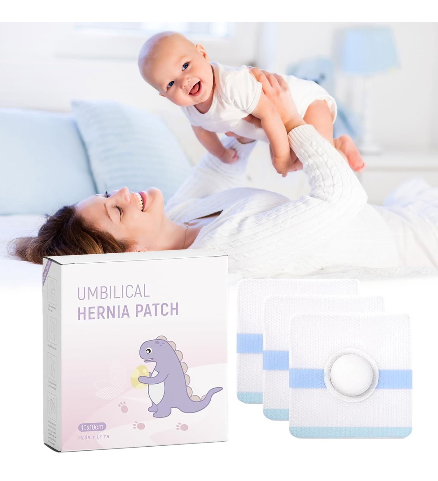Baby Belly Navel Patches Belly Button Shaper with Cotton Pads Waterproof Umbilical Patch Infant Essentials Must Haves (14PCS 10 * 10CM) - Buy Online on GoSupps.com