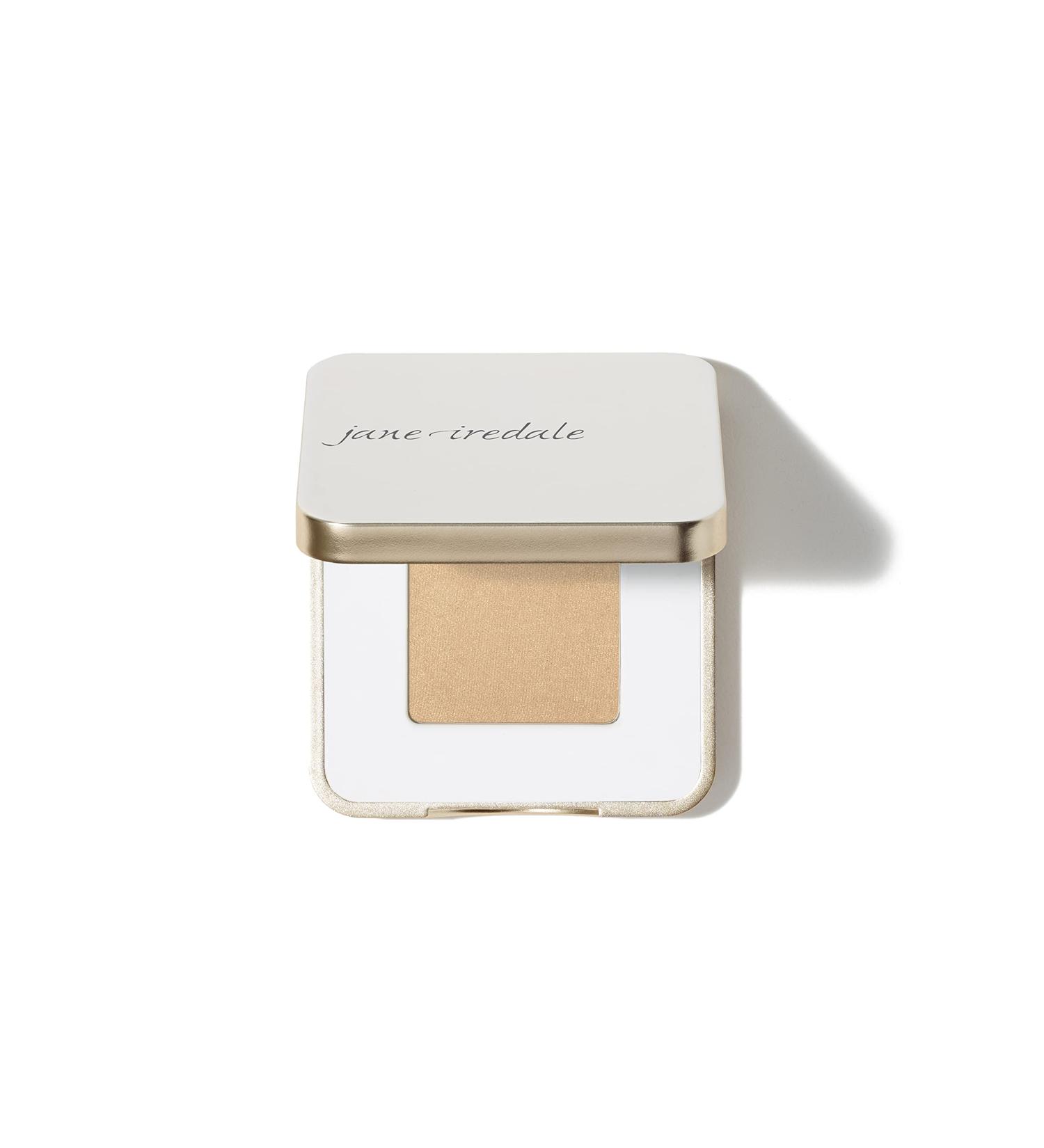 jane iredale PurePressed Eye Shadow in Pure Gold | Highly Pigmented Mineral Formula for Long-Lasting & Crease-Resistant Wear | Safe for Sensitive Eyes - Buy Online on GoSupps.com