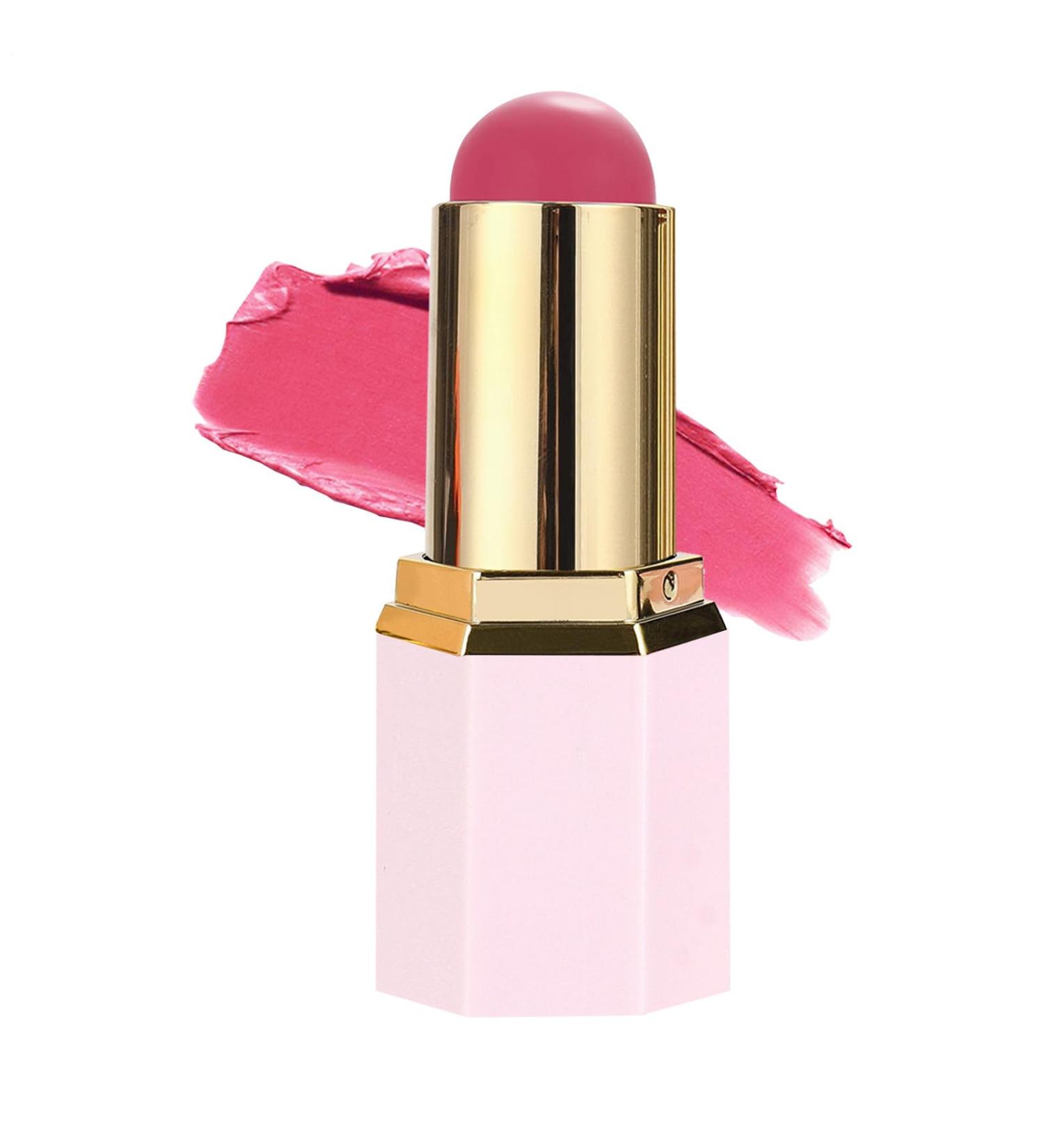 ccuzs Hydrating Blush Stick Waterproof Cheek Tint with Long Lasting Formula Smooth Application Ideal for Special Occasions Perfect for Cheekbones Brow Bone Lips for Radiant All Day Wear - Buy Online on GoSupps.com