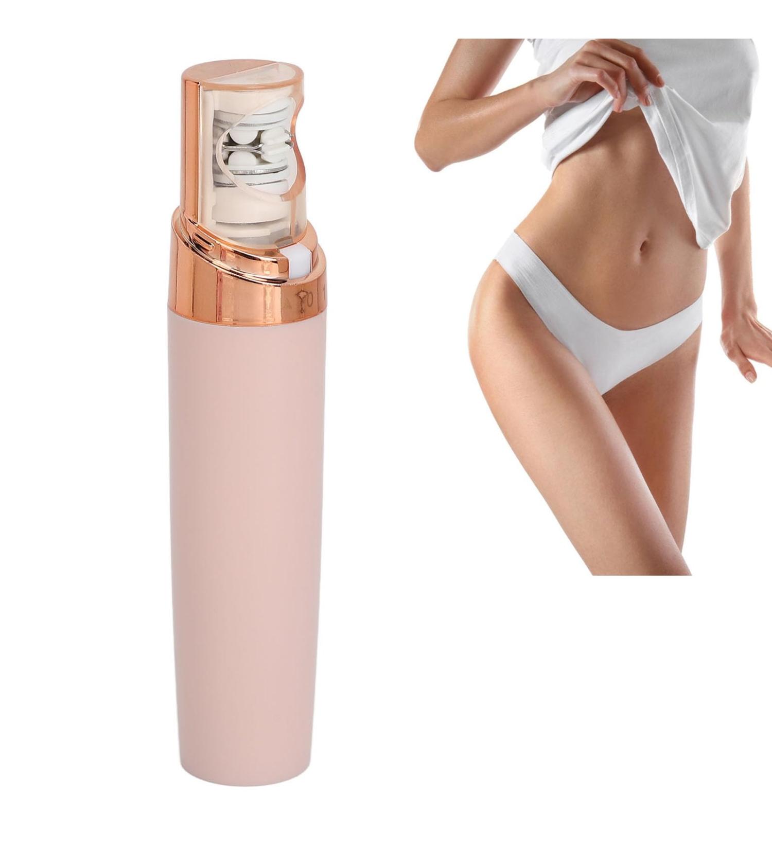 Women Facial Hair Remover - Mini Portable & Gentle Hair Removal Tool for Body | Safe & Easy Women's Hair Removal Device - Buy Online on GoSupps.com