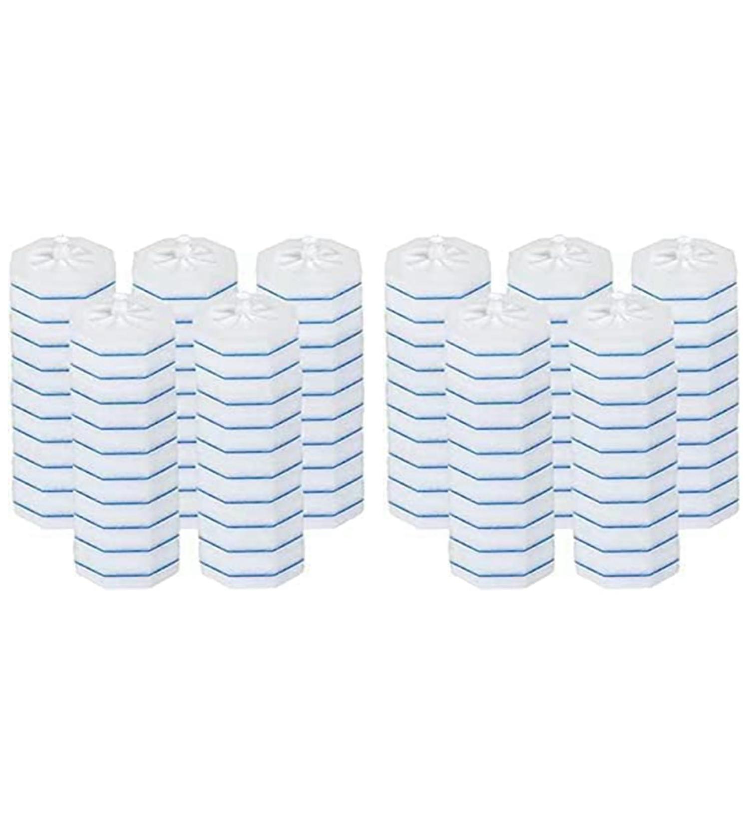 UrbanFlyingFox 100PCS Upgraded Toilet Brush Wand Disposable Toilet Cleaning Wand Head Compatible Wand Refills - Buy Online on GoSupps.com