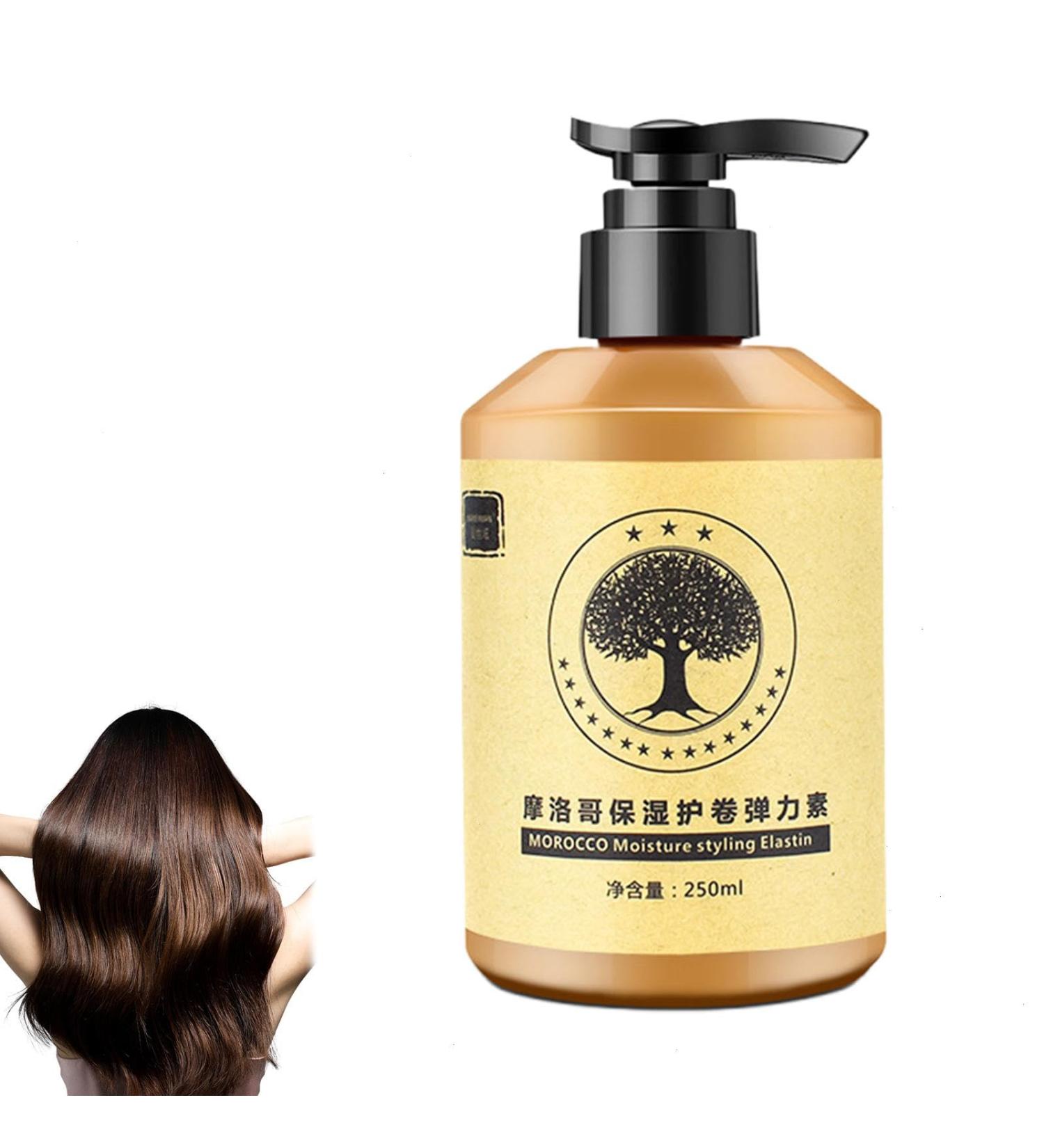 Hydrating Styling Cream for Damaged Curly Hair | Long-lasting Volume & Elasticity | Moisture & Care with Elastin - Buy Online on GoSupps.com