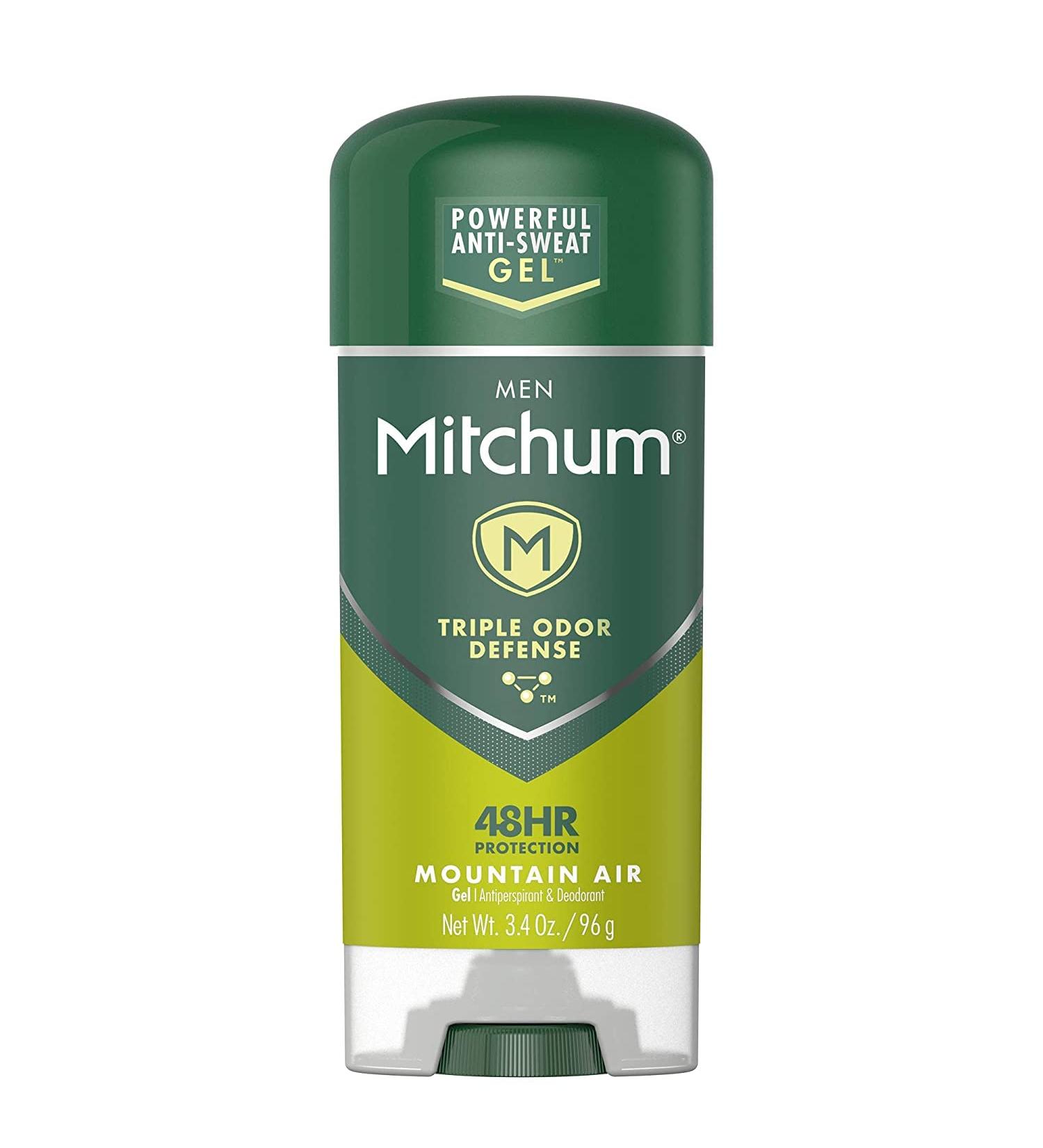 Mitchum Advanced Gel Anti-Perspirant & Deodorant Mountain Air 3.4 oz - Pack of 2 | International Shipping Available - Buy Online on GoSupps.com