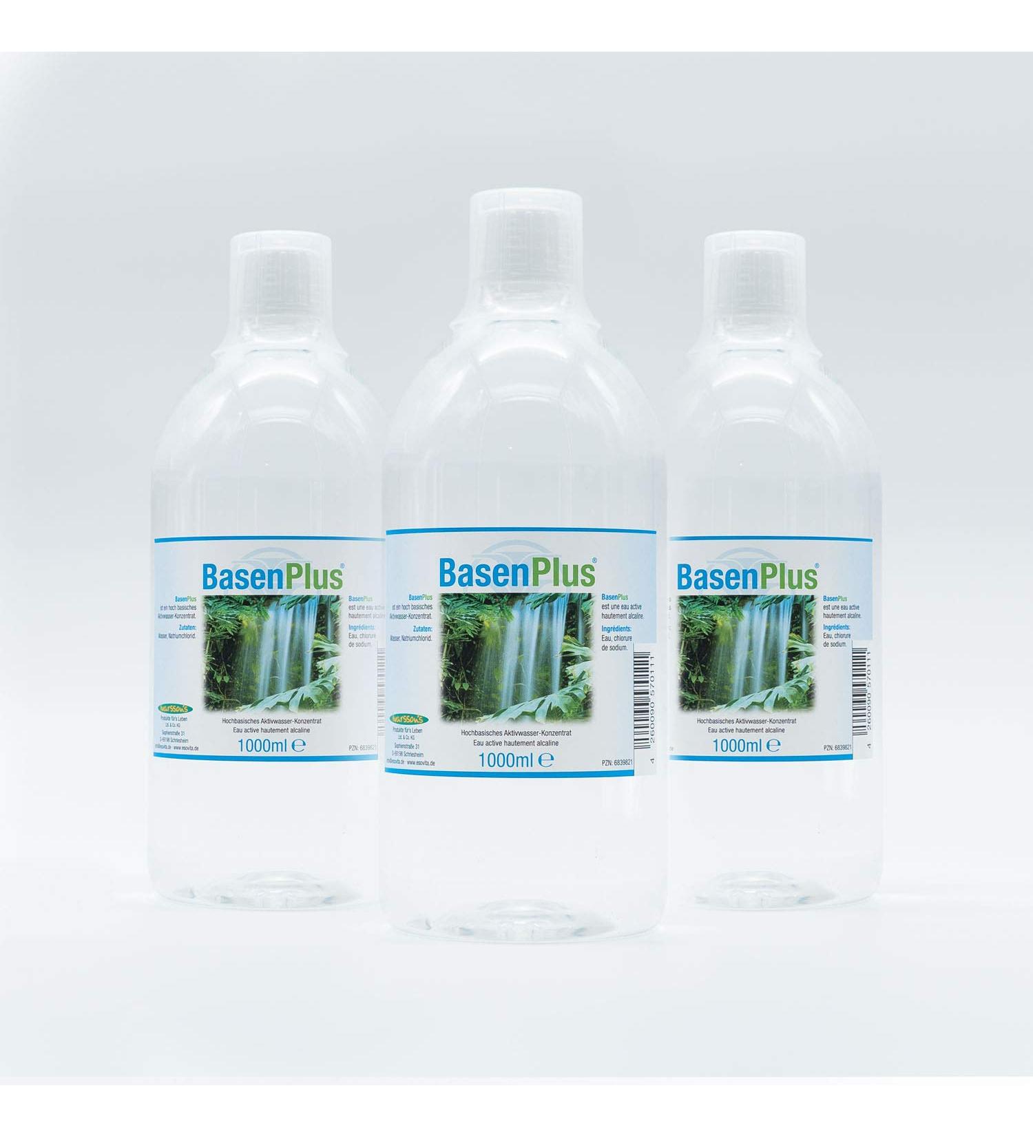 Basenplus base water active water 3 l