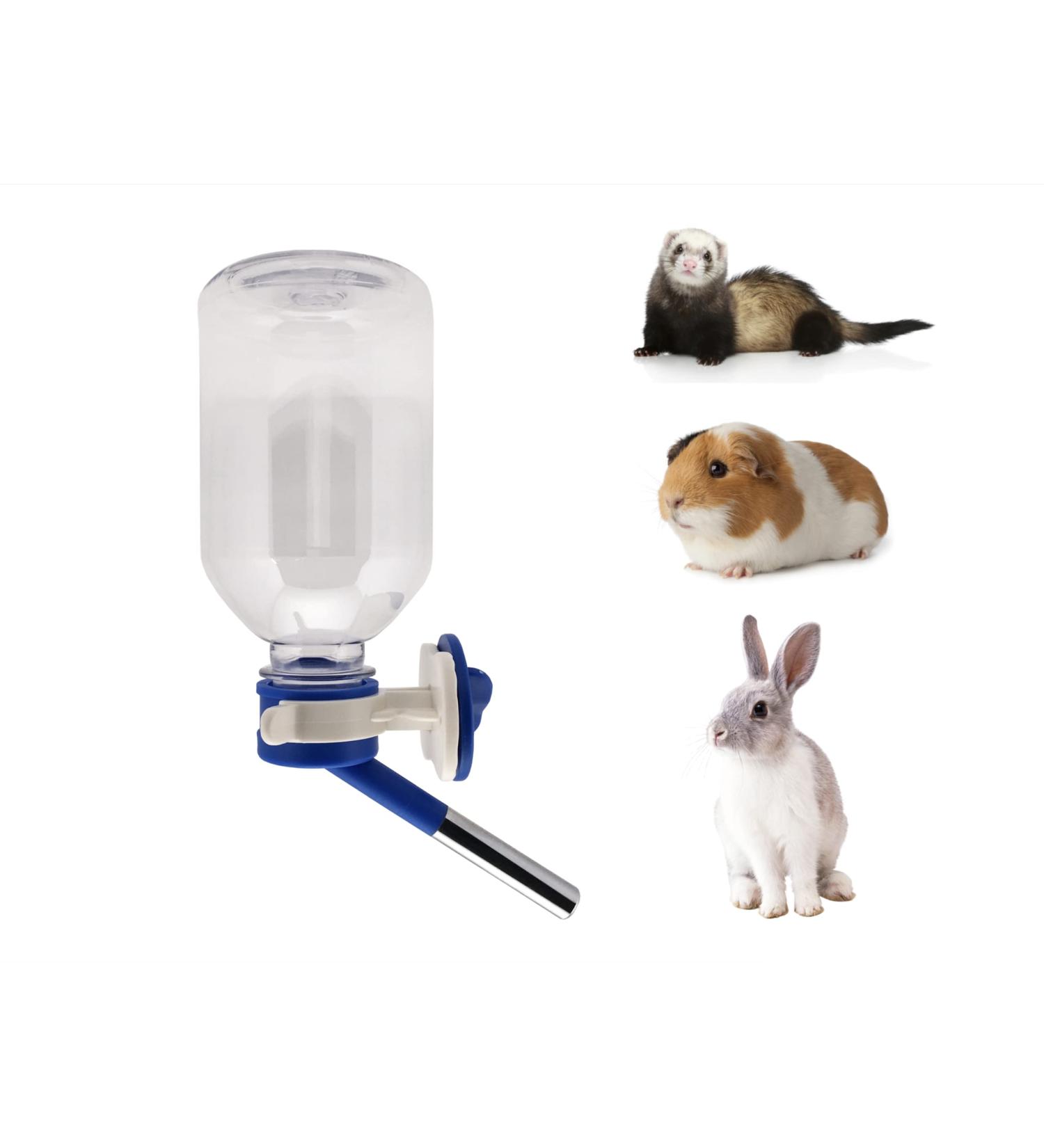Choco Nose H128 No Drip Water Bottle for Small Pets - Leak-Proof, BPA-Free 11.2oz Dispenser for Guinea Pigs, Rabbits, Ferrets & Hamsters - Buy Online on GoSupps.com