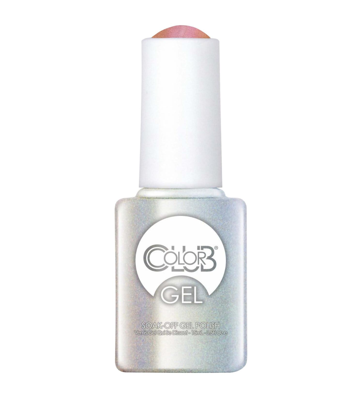 Color Club Gel Nail Polish Sorry Not Sorry Rose Gold Metallic Long Lasting UV Lamp Required - Buy Online on GoSupps.com