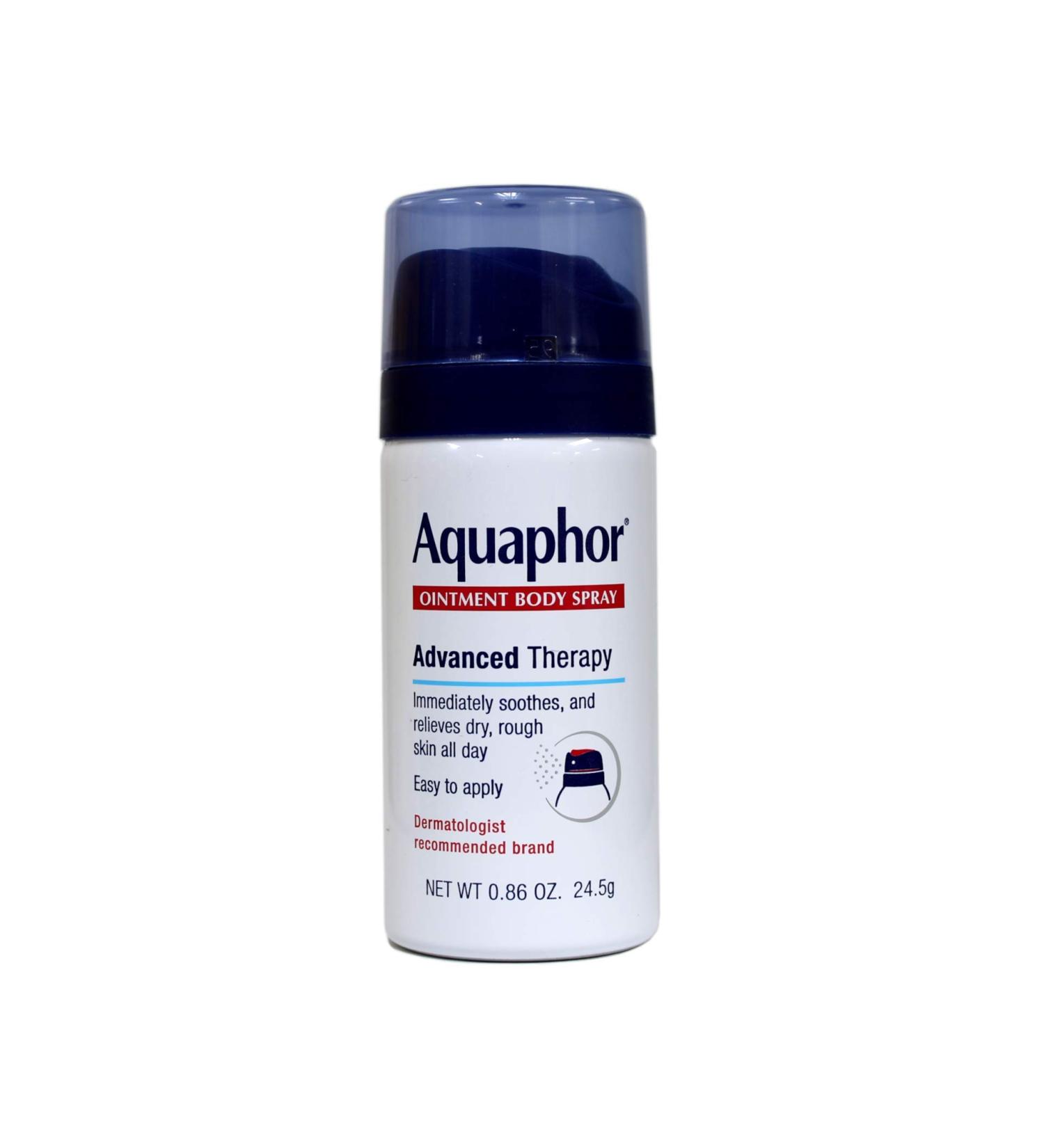 Hypoallergenic Aquaphor Body Spray - 0.86 oz Mini for Teens & All Skin Tones - Buy Online on GoSupps.com