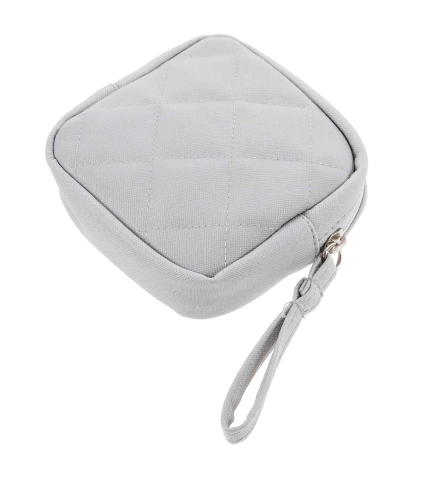 Lurrose Mini Makeup Kit Bag - Reusable Tampon Holder & Period Pocket for Women | Practical & Multifunctional 13x13cm - Buy Online on GoSupps.com