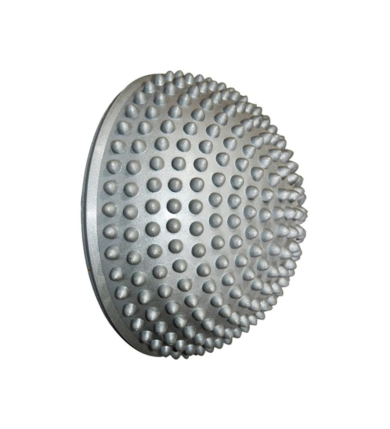 Combined Durian Ball Lacrosse Massager - Spiky Fitness & Trigger-Point Massage Balls for Pain Relief | Yoga & Plantar Fasciitis Support - 16x16x8cm Gray - Buy Online on GoSupps.com
