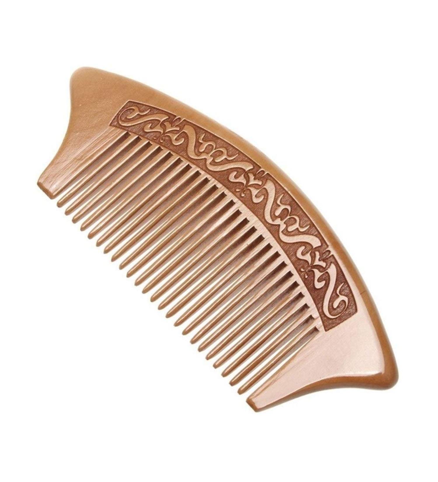 Comb Natural Comb Dense Teeth Beard Comb Massage Comb Hair Care wooden comb (Color : 2) - Buy Online on GoSupps.com