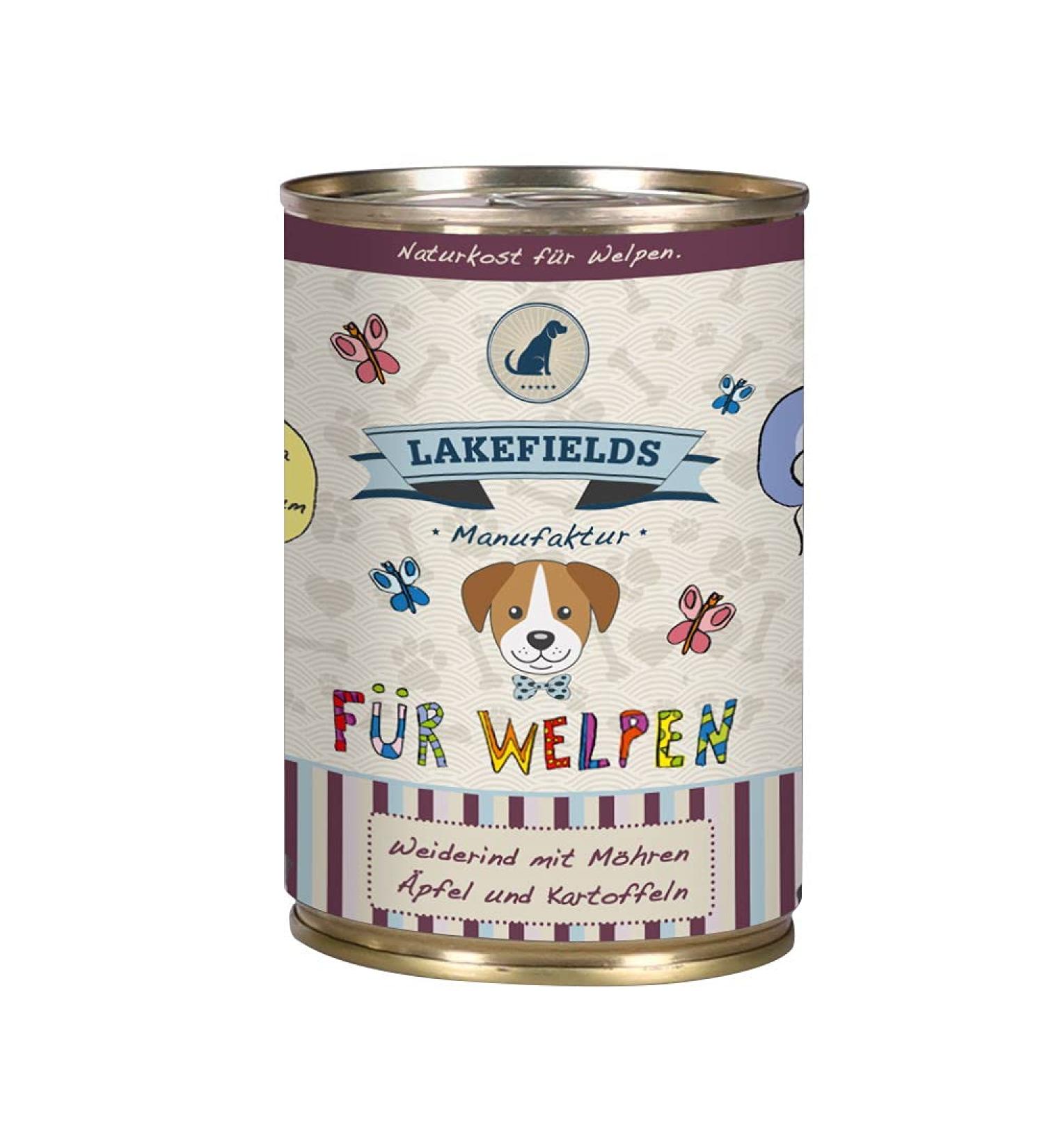 Lakefields Premium Puppy Food Beef Based Dry Food Wet Food
