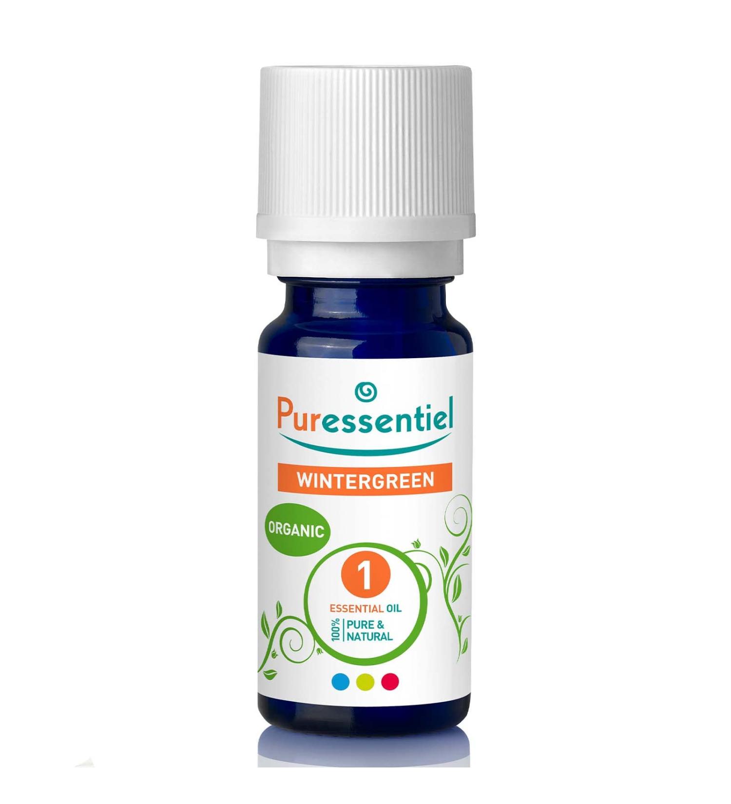 Puressentiel Organic Wintergreen Essential Oil 0.3 oz Unisex Tea Tree | International Shipping - Buy Online on GoSupps.com