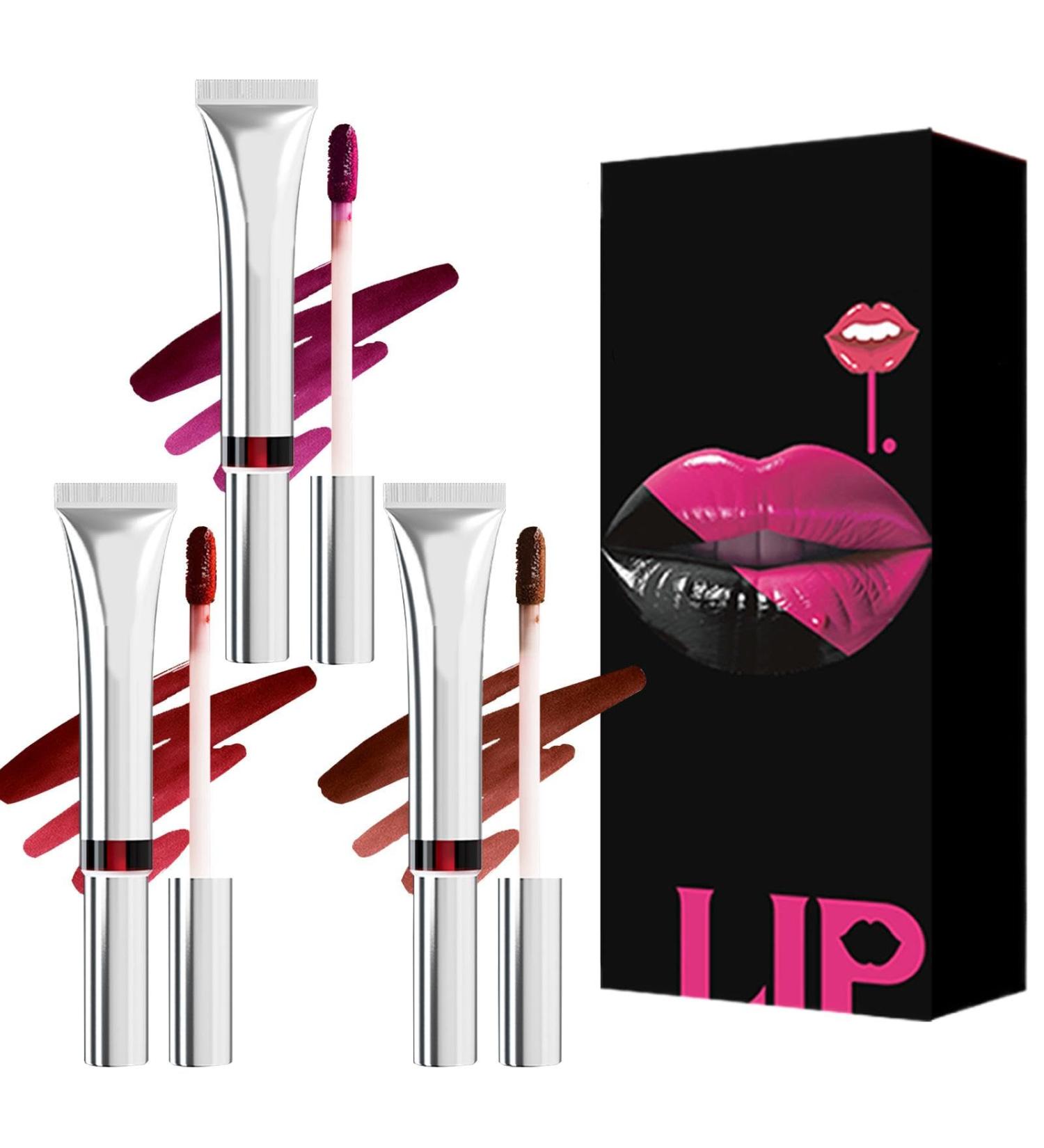  LearnLyrics Lip coloring peel-off lip coloring LIP LEV LIP LONG USE - Long-lasting waterproof stain-proof peel-off lipstick set - Buy Online on GoSupps.com