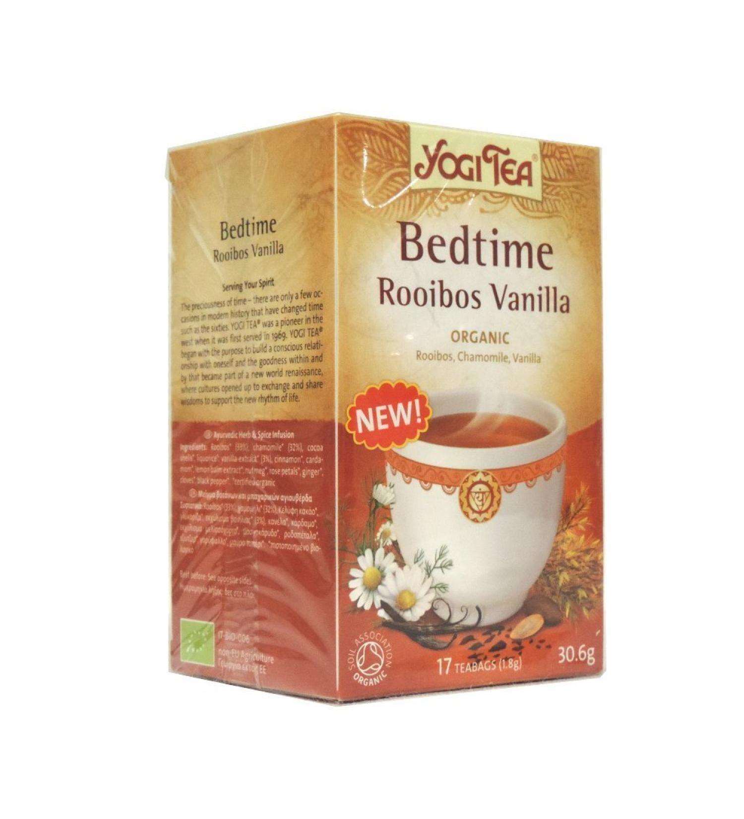 Yogi Tea | Bedtime Rooibos Vanilla - og | 3 x 17 bags