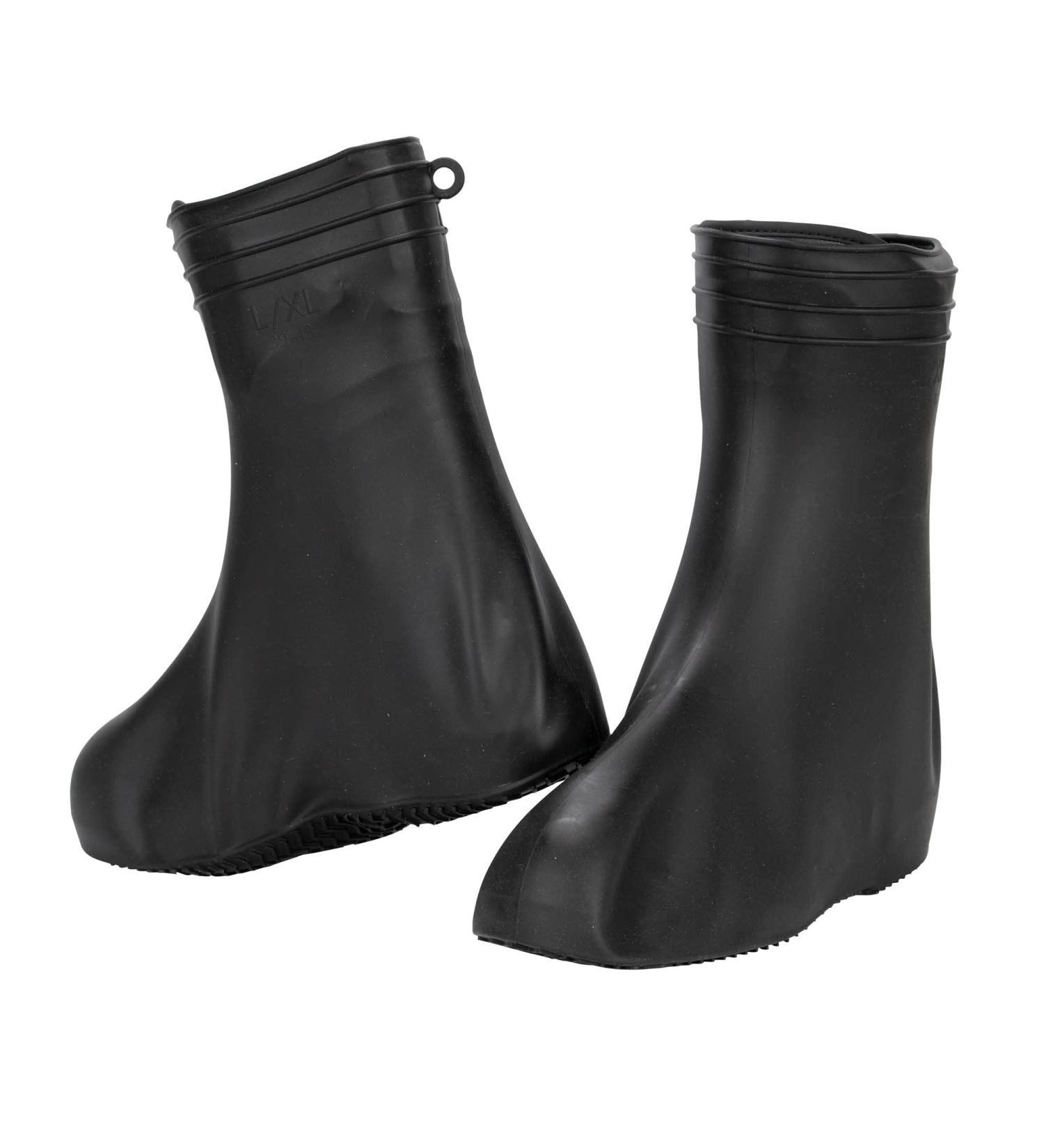 100% Waterproof Silicone Shoe Covers | Non-Slip Rain Overshoes for Bikes & Motorcycles | Sizes 39-43 | Black - Buy Online on GoSupps.com