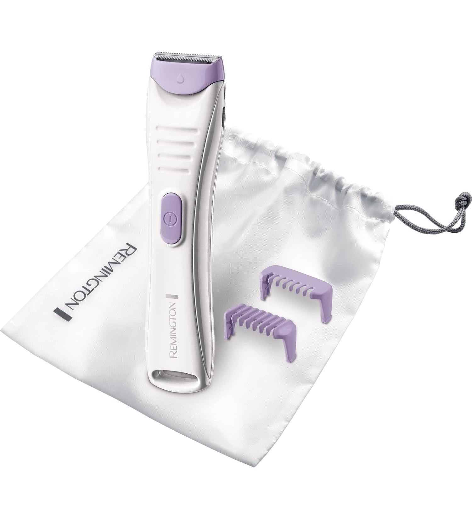 Remington Smooth and Silky BKT4000 Bikini Trimmer with Comfort Combs - White/Purple - Buy Online on GoSupps.com
