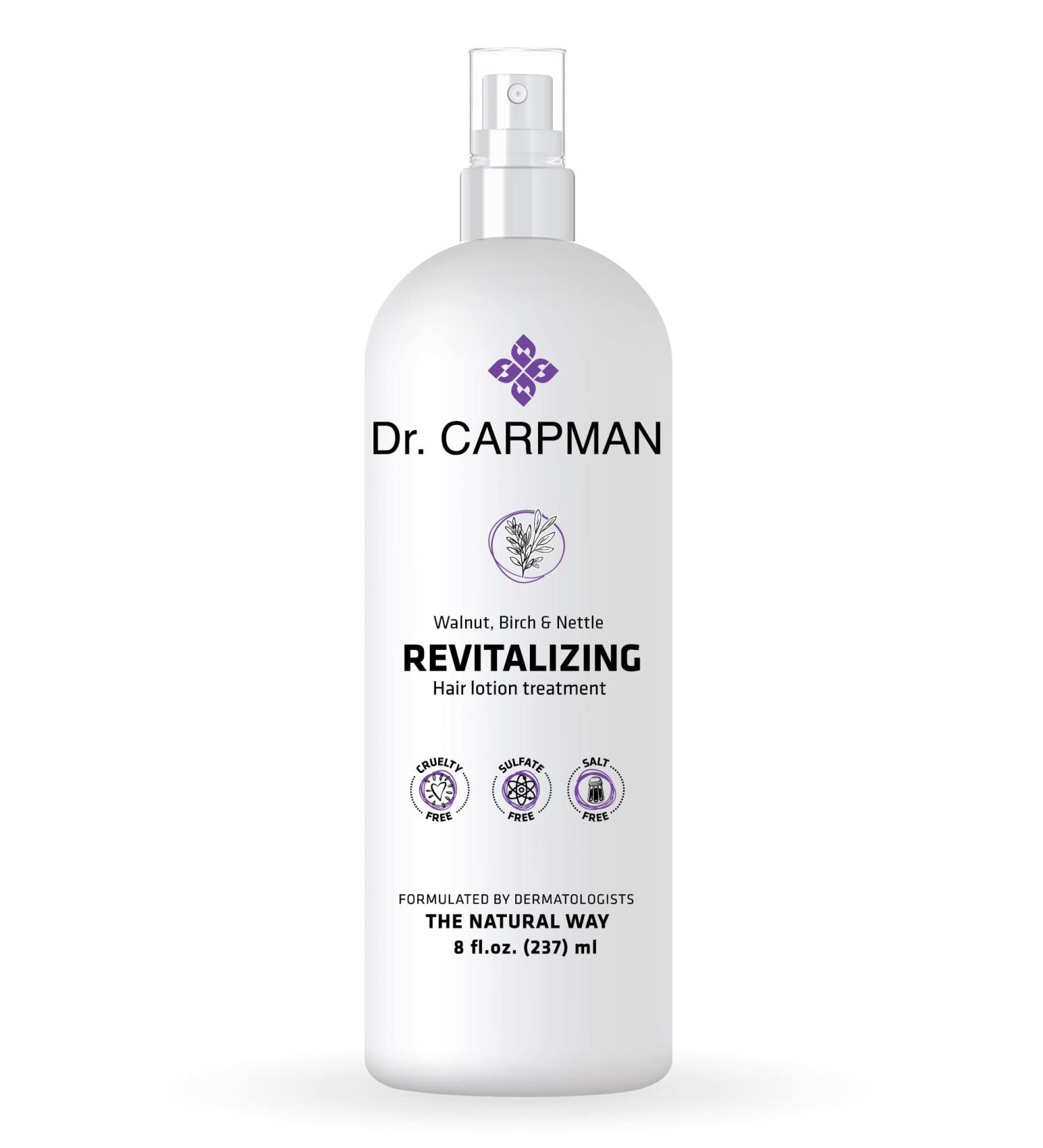 Dr. Carpman Volume Enhancing Anti Hair Loss Lotion - 8 fl. oz. - Hair Care with Natural Extracts for Strengthening & Growth - Buy Online on GoSupps.com