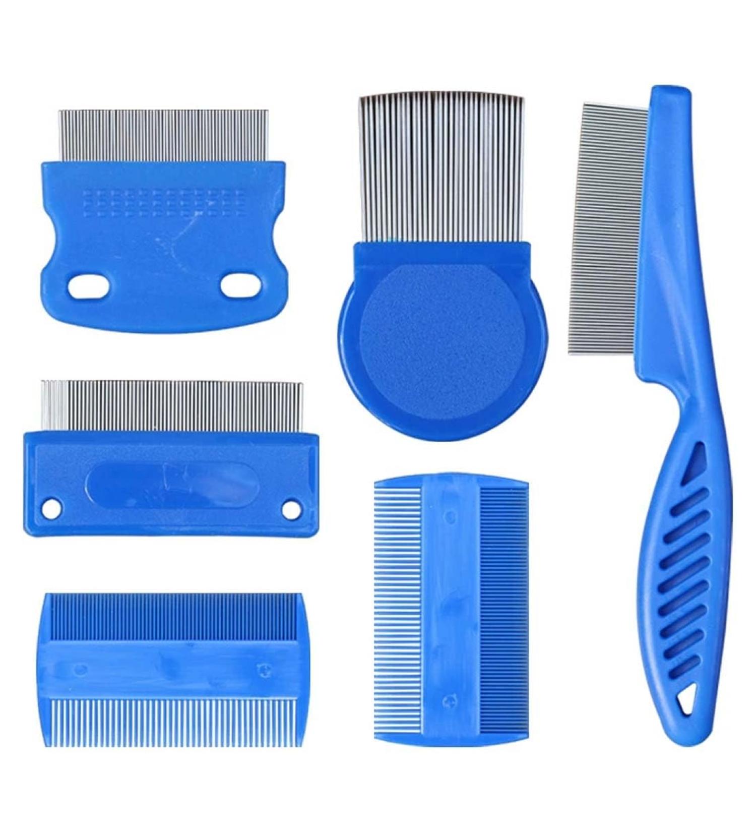 6 Pcs Peigne Anti Poux Peigne Poux Peignes D' limination Des Poux Peignes Anti Poux Fins Double Face Utilis Pour liminer Les Pellicules Ou Les Poux - Buy Online on GoSupps.com