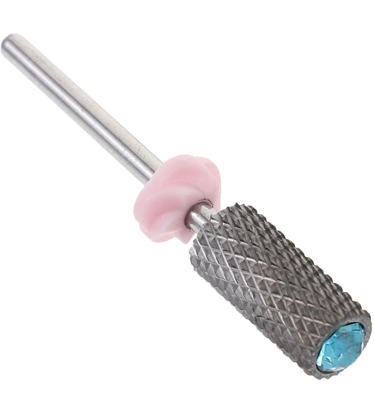 POPETPOP Nail Grinding Head Front Bumper Sticker Gel Polish Bit Acrylic Nail Drill Bits Cuticle Manicure Drill Remove Nail Gel Drill Bits Pedicure with Diamond Manicure Tools Tungsten Steel 7x1.2cm - Buy Online on GoSupps.com