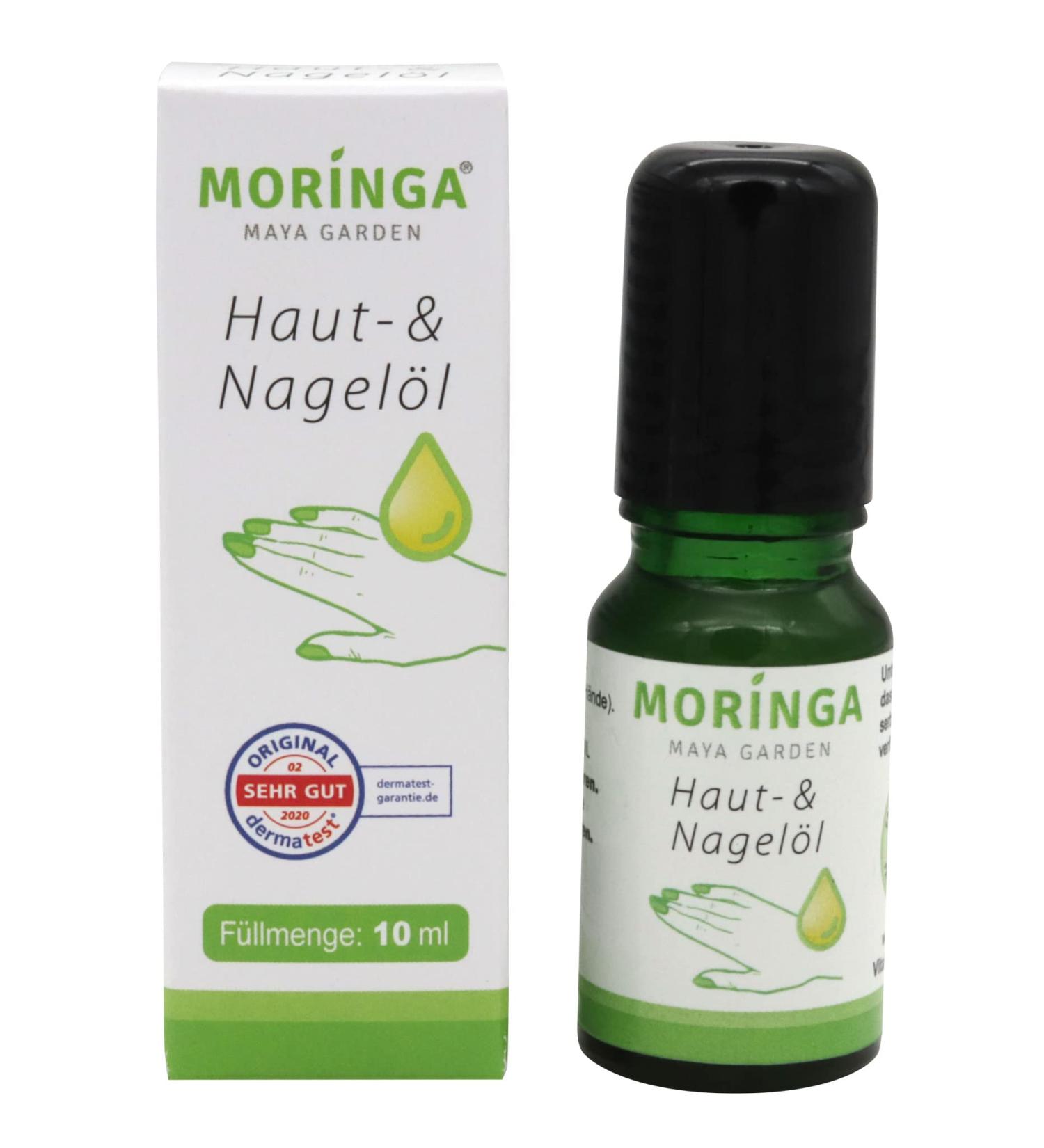 Moringa skin and nail oil as a roll-on stick Moringa oil from Maya Garden cold-pressed oil from the seeds of the Moringa Oleifera the natural nail care 10ml