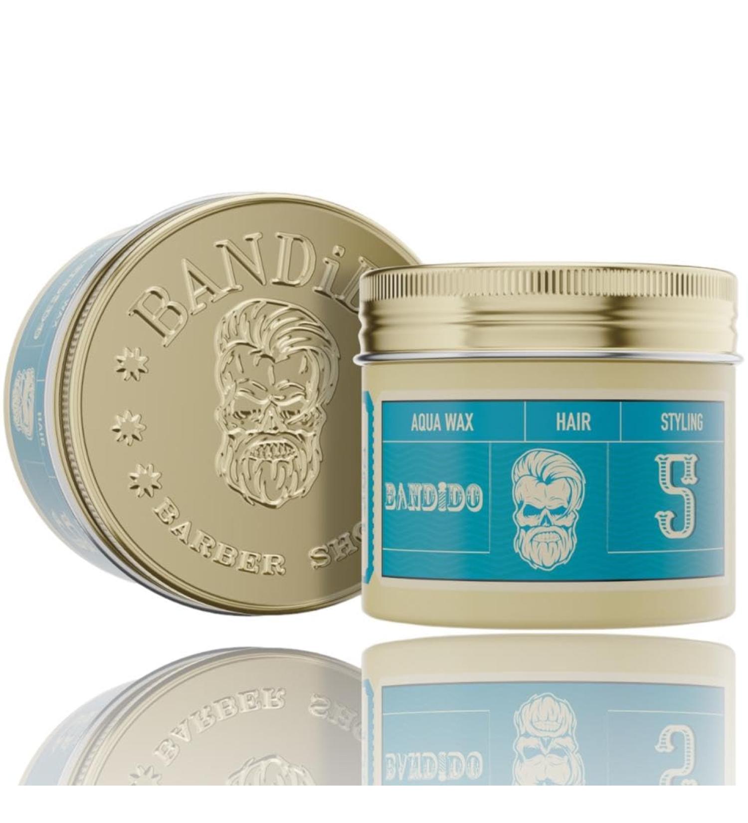 Bandido Aqua Wax No. 5 Blue - Premium Styling Wax for All Hair Types - International Shipping Available - Buy Online on GoSupps.com