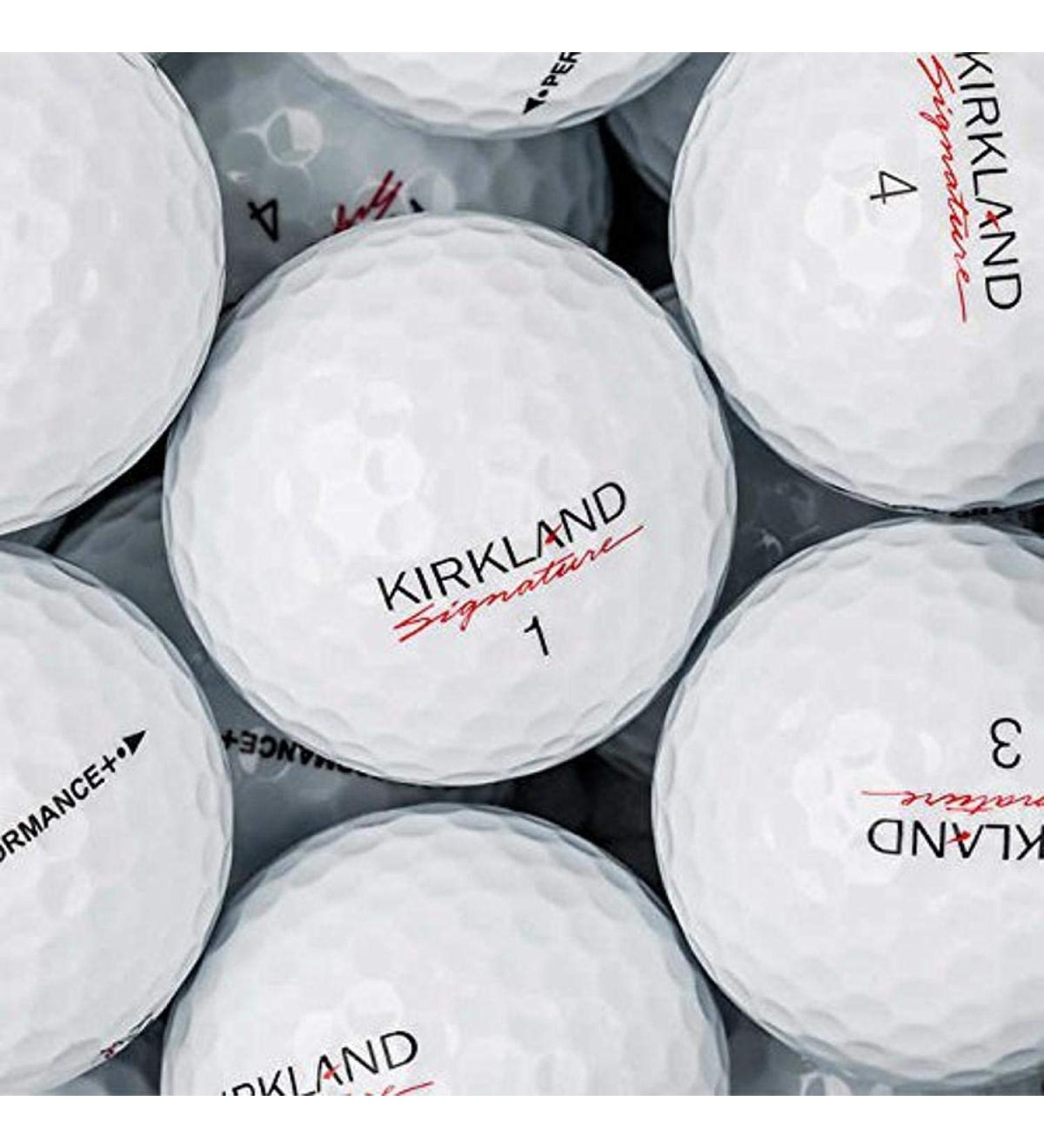 Kirkland Signature Performance Plus AAAA Grade White Recycled Golf Balls - Buy Online on GoSupps.com