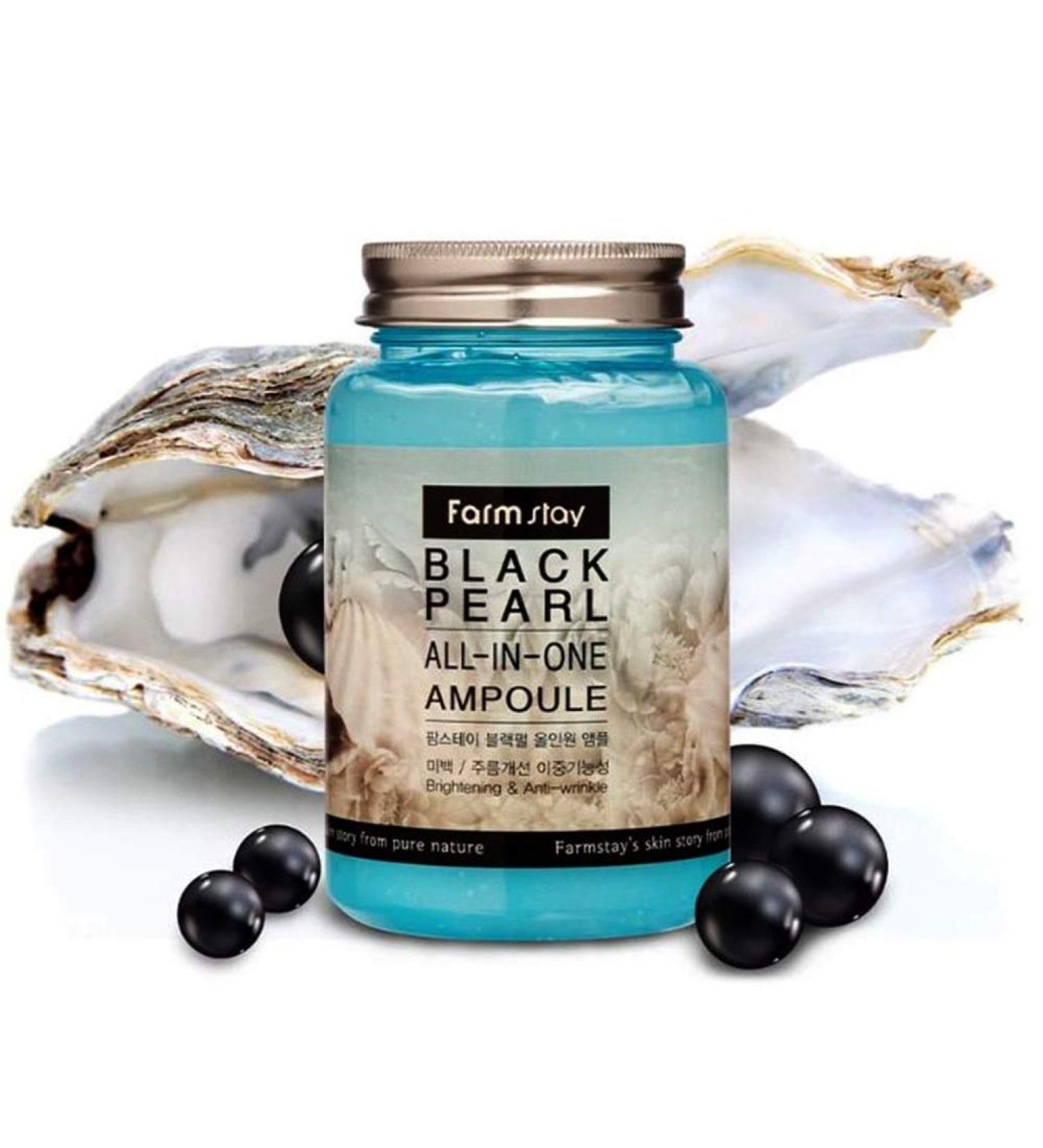 Buy Farm Stay Black Pearl All In One Ampoule 250ml | Best for Skin Care | International Shipping Available - Buy Online on GoSupps.com