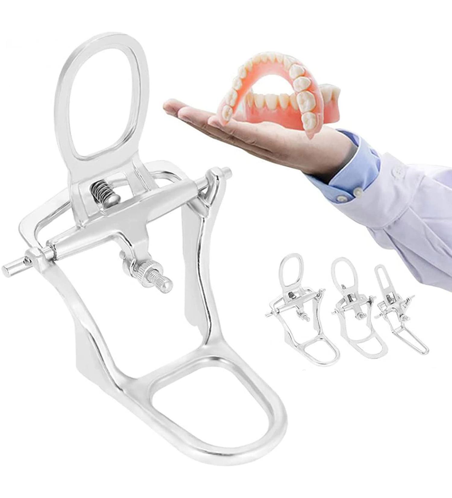 Buy Durable 3-Piece Dental Artificial Zinc Legation - Full Mouth Teeth Orthodontic Fixed Prosthetic Tool (S/M/L) | International Shipping Available - Buy Online on GoSupps.com