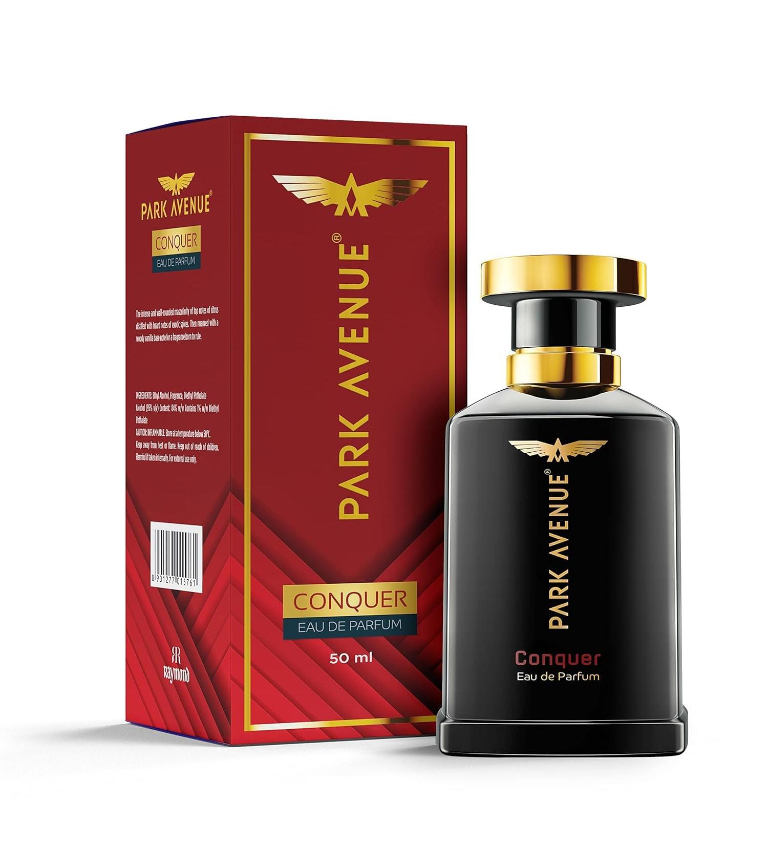 Conquer Eau De Parfum Men 50ml | Long Lasting Perfume for Men | Premium Luxury Fragrance Scent | Aromatic Blend of Woody & Spicy Fragrance | Suitable for Every Occasion - Buy Online on GoSupps.com