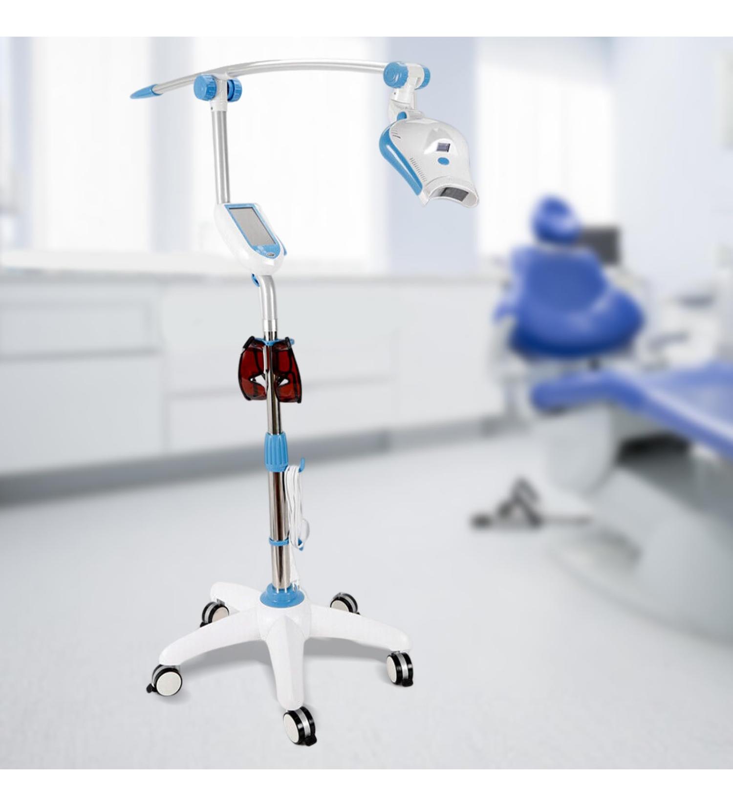 Teeth Whitening Light - Mobile Stand ColdLED Touch Screen Dental Bleaching Lamp for Bright Smiles - Buy Online on GoSupps.com