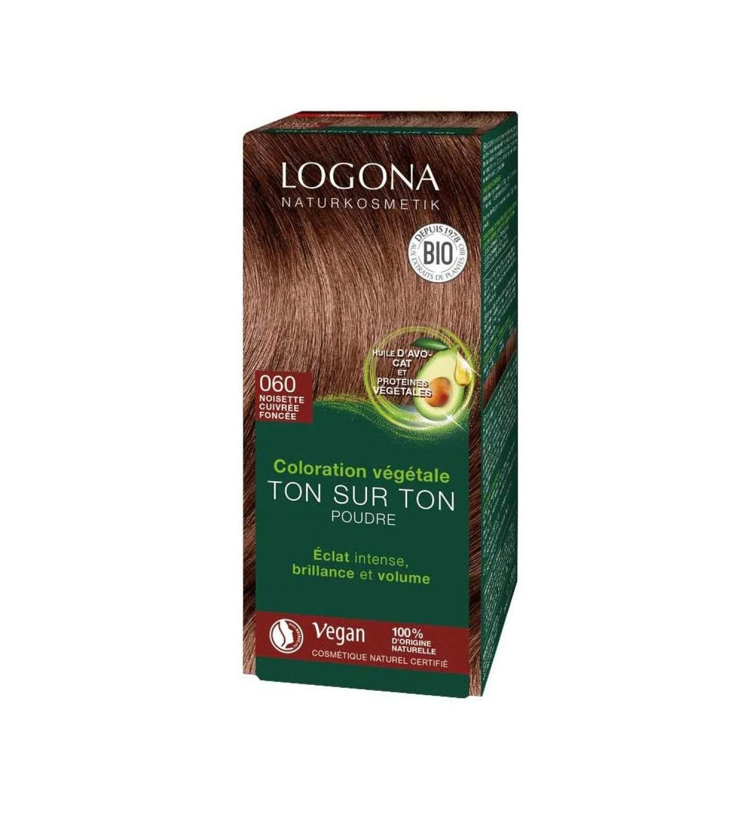 Logona Herbal Hair Color Powder 060 nut brown