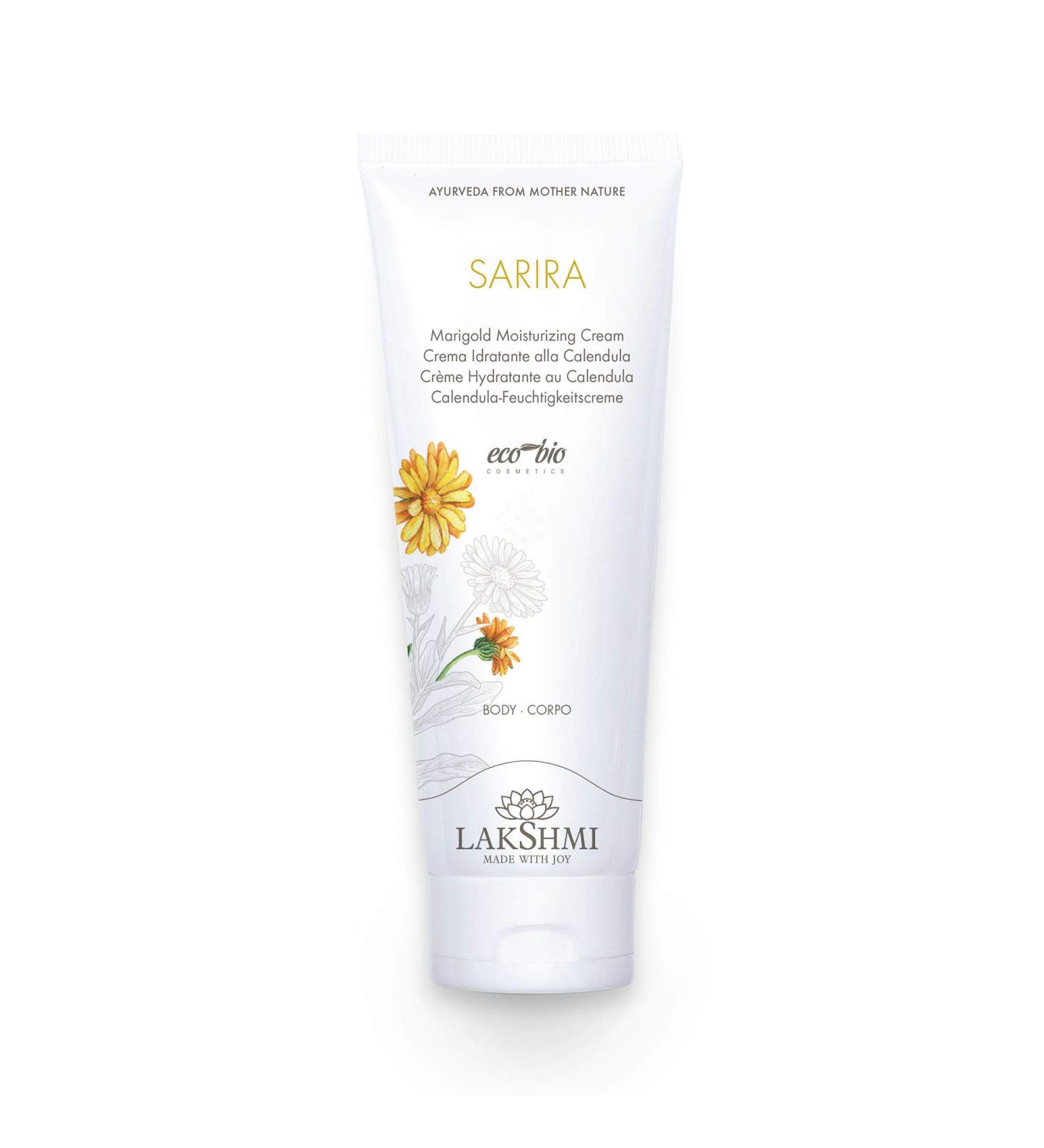 Lakshmi Body Milk Organic Calendula Sarira - Buy Online on GoSupps.com