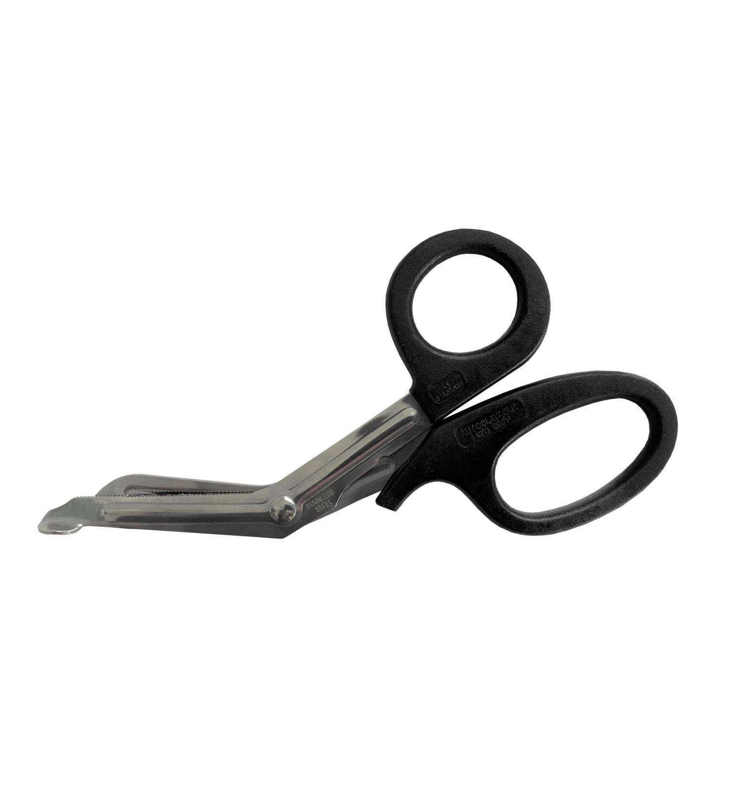 Buy Lister Rescue Scissors - 18.5 cm Knee-Bent First Aid Bandage Scissors - Silver Matte Finish - International Shipping Available - Buy Online on GoSupps.com