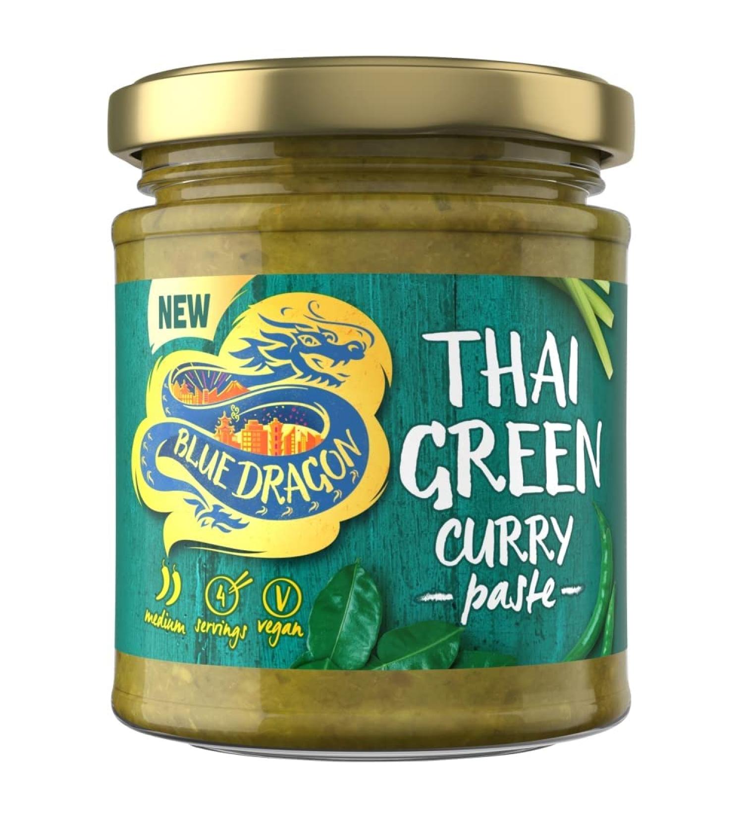 Blue Dragon Thai Green Curry Paste 170g - Buy Online on GoSupps.com