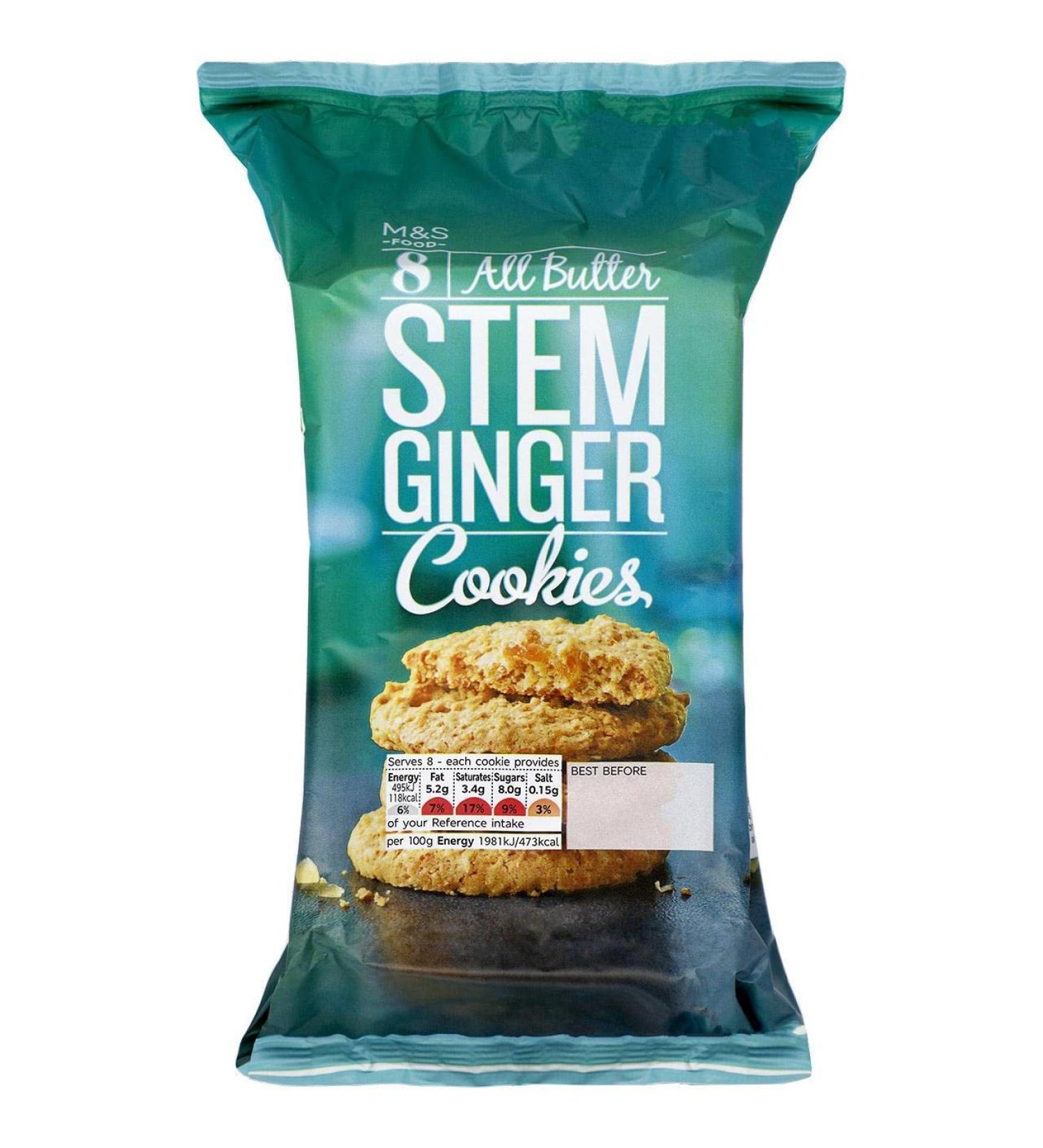  Marks and Spencer Marks and Spencer M&S Food Vegetarian Ginger Biscuits 2 x 225 g (20 Pieces) - Buy Online on GoSupps.com
