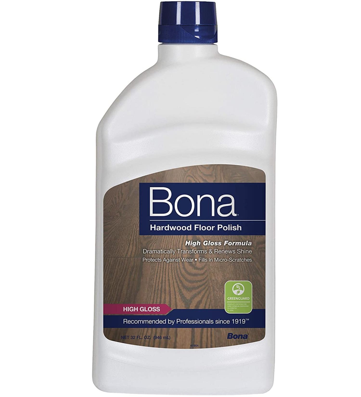 Bona Hardwood Floor Polish - High Gloss 36 oz - Packaging May Vary - Buy Online on GoSupps.com