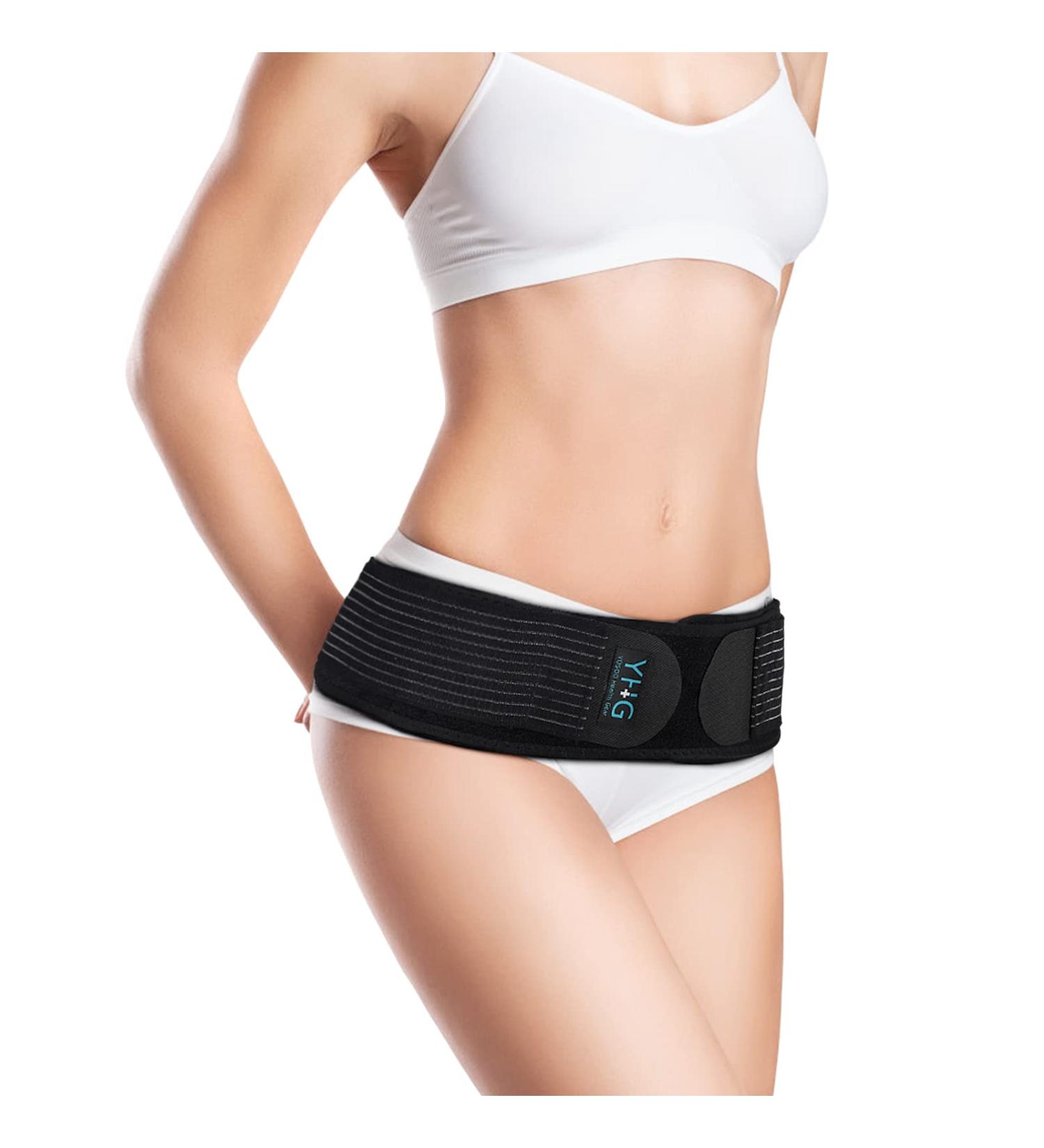 Yosoo Health Gear Iliosacral Joint Belt - Breathable Adjustable Lumbar Support for Sciatica & Pelvic Pain Relief (M) - Buy Online on GoSupps.com