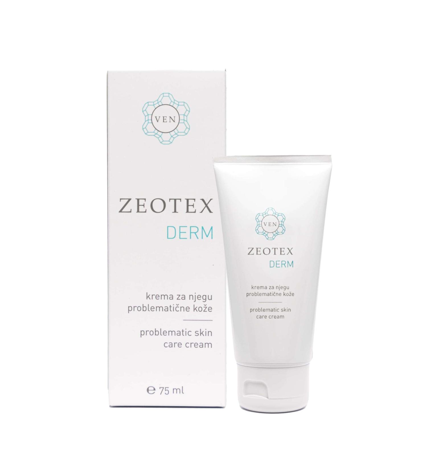 Buy DERM European Natural Skin Cream with Zeolite & Microsilver for Redness & Skin Irritation - 75ml - Natural Relief for Sensitive Skin - Buy Online on GoSupps.com