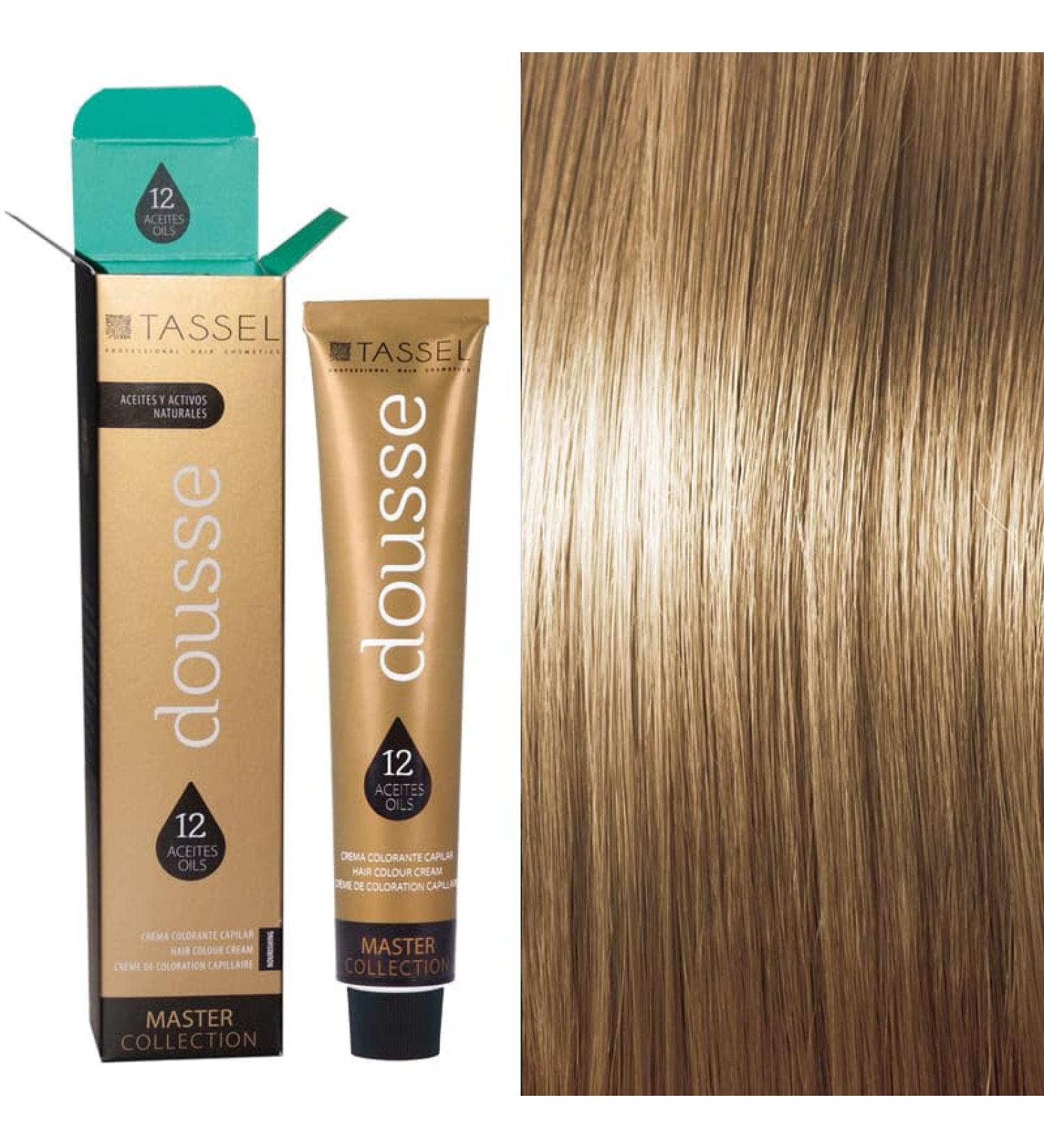 TASSEL DOUSSE Professional hair dye with 12 natural oils - Hair dye for women Natural colours - Colour bath - Secret water muds (N 8) - Buy Online on GoSupps.com