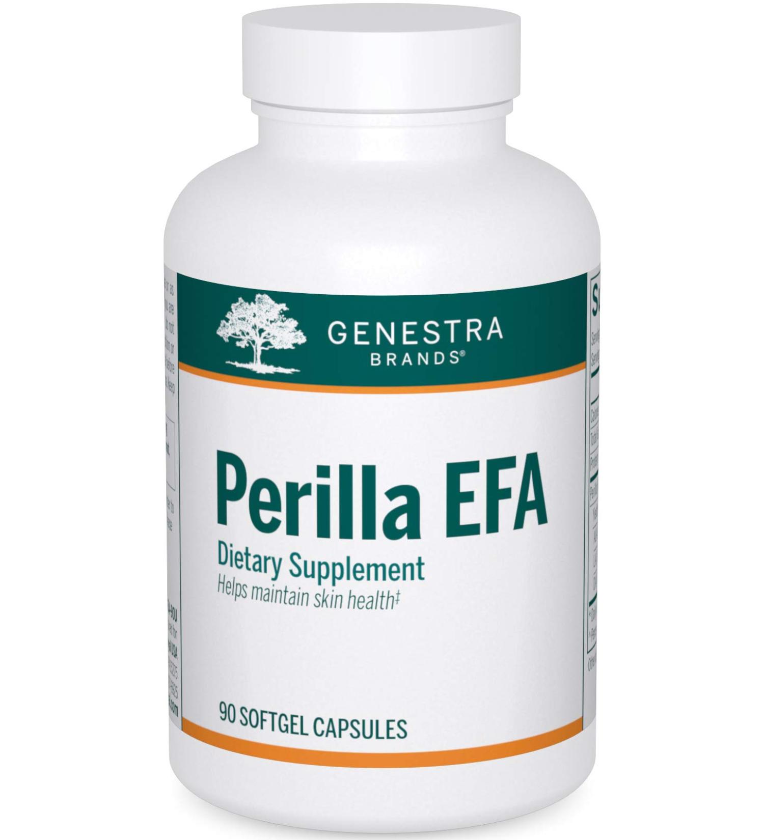 Genestra Brands Perilla EFA Capsules - Skin Health Support - 90 Count - Buy Online on GoSupps.com