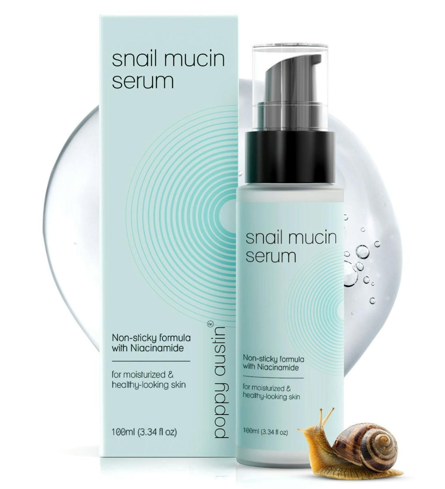 96% Snail Mucin Serum with Niacinamide, Snail Serum for Face, Hydrating Serum Snail Mucin Essence Face Serums for Anti Aging Serum (3.34 Fluid Ounces) 3.34 Fl Oz (Pack of 1) - Buy Online on GoSupps.com