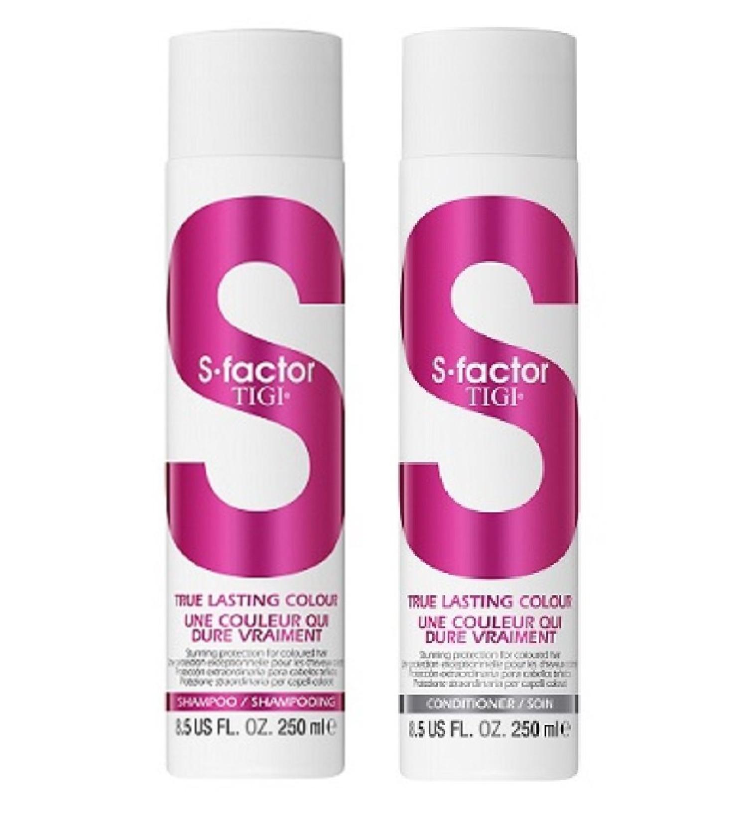 Tigi S Factor True Lasting Colour Shampoo & Conditioner 8.5 Oz