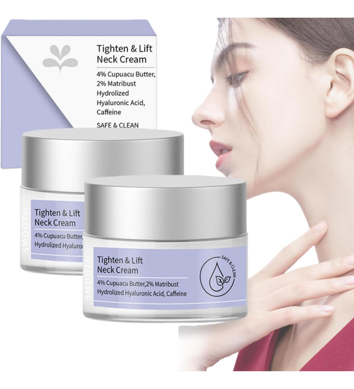 2024 New Neck Firming Cream | Advanced Tightening Moisturizer for Youthful Skin - 50ml (2PCs) - Tighten & Lift Your Neck Today! - Buy Online on GoSupps.com