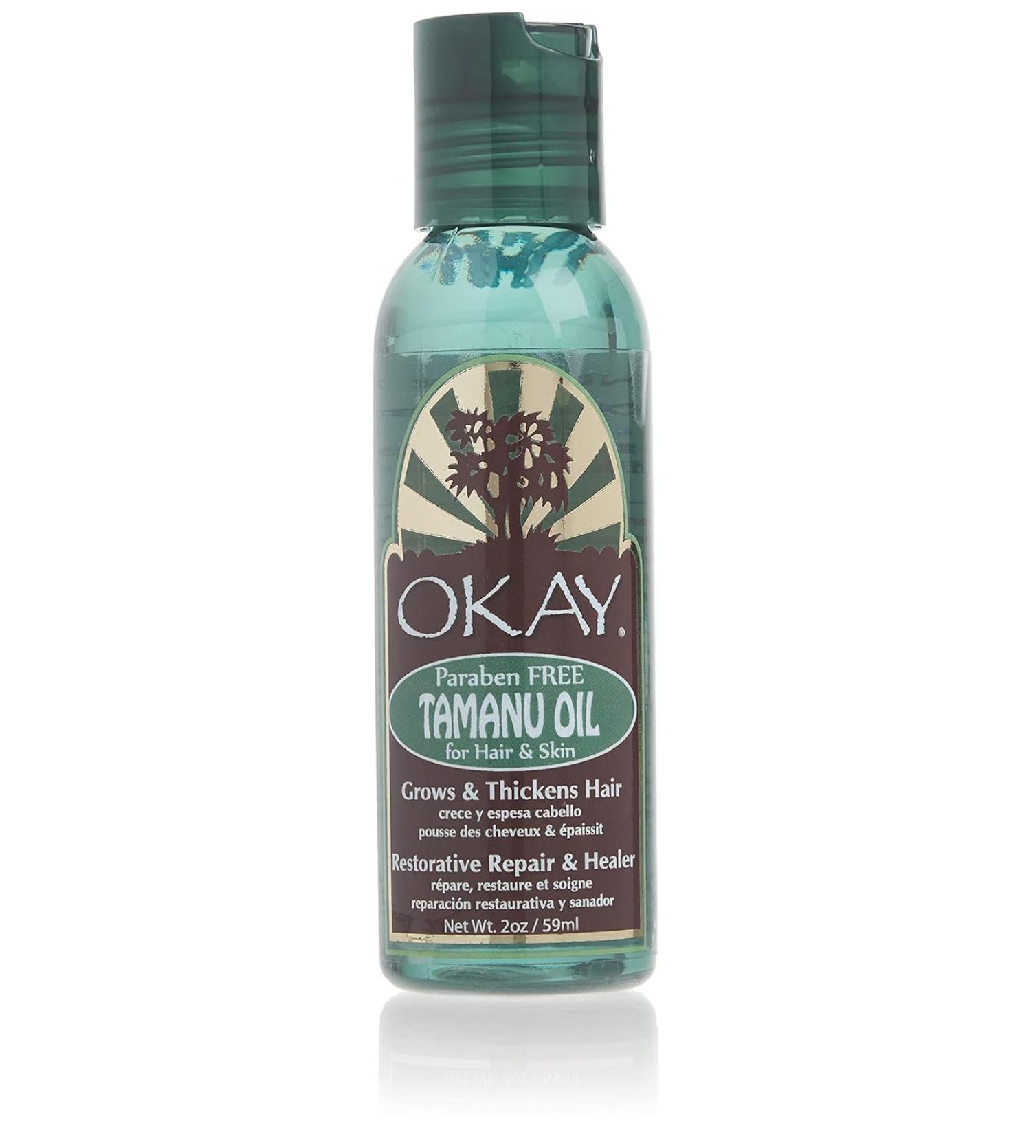 OKAY Tamanu Blended Oil for Hair & Skin | Paraben Free 2oz - Shop Internationally - Buy Online on GoSupps.com