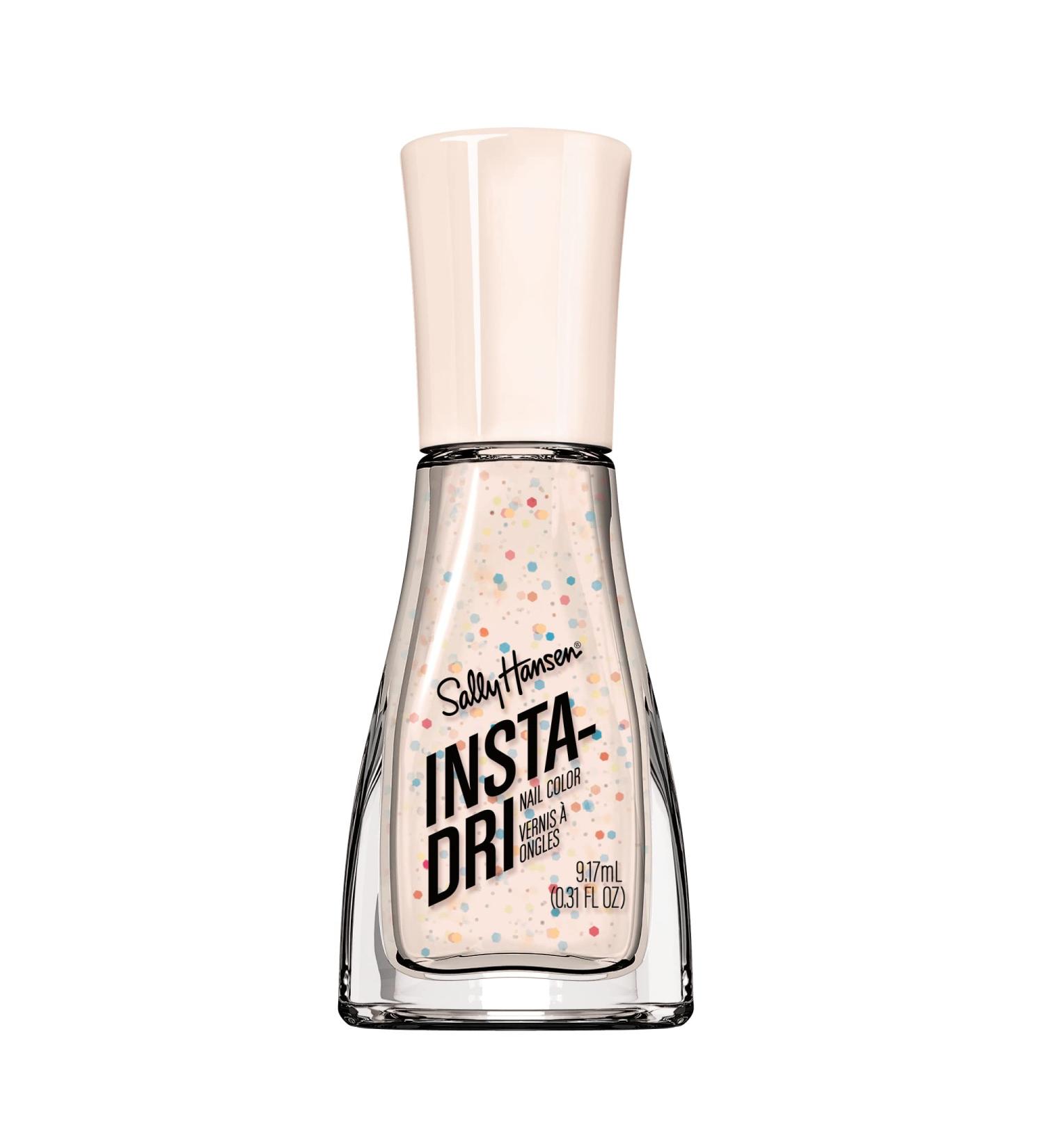 Sally Hansen Insta-Dri Nail Polish City Chic Collection Sprinkle 0.31 Fl Oz - Fast Drying Formula - Long Lasting Shine (Pack of 1) - Buy Online on GoSupps.com