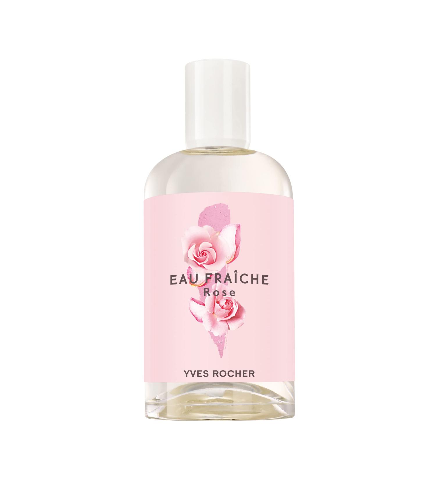 Yves Rocher EAU FRAICHE COLLECTION Rose EDT Spray for Women Fragrance Fresh Scent Delicately 100 ml./3.3 fl.oz. - Buy Online on GoSupps.com