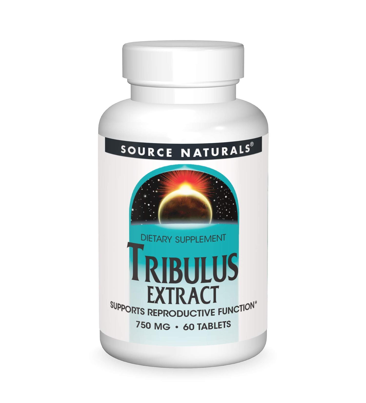 Source Naturals Tribulus 750 mg - 60 Tablets | Boost Energy & Performance - Buy Online on GoSupps.com