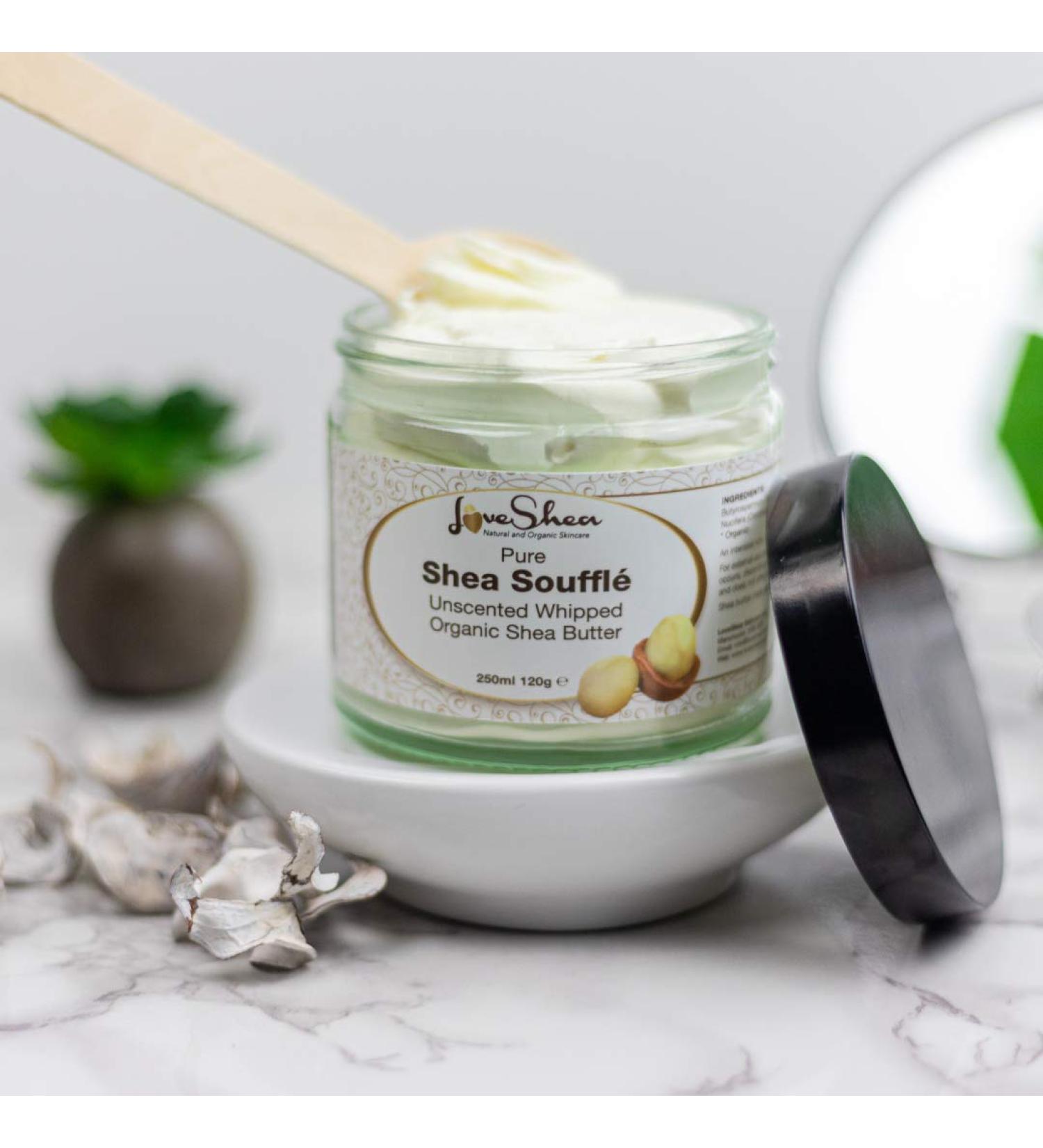 LoveShea Unscented Souffle Whipped Organic Shea Butter - Buy Online on GoSupps.com