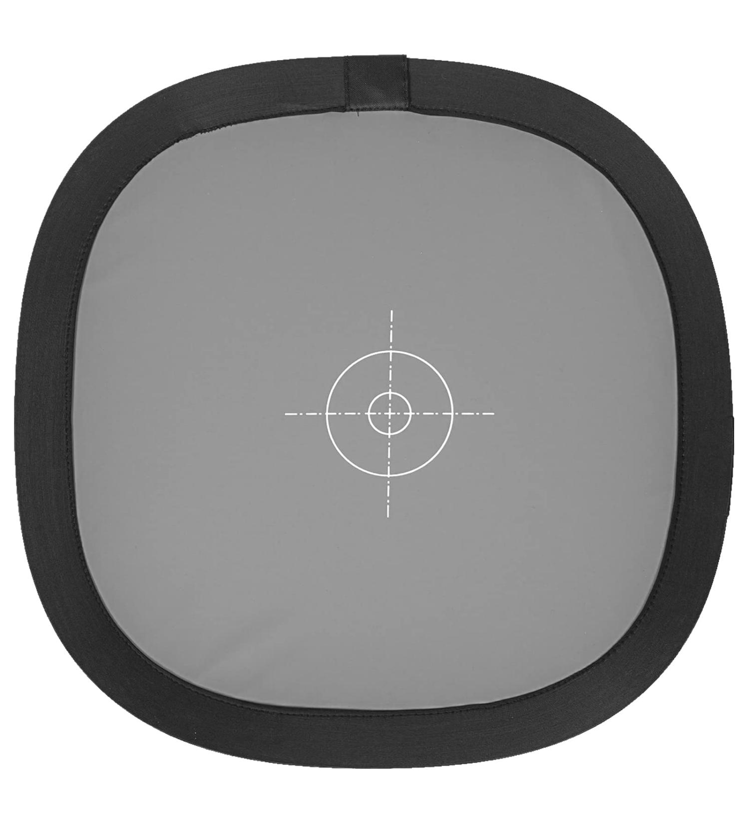 FOTOCREAT 12x12 Inch Gray/White Balance Card for Precise Color Calibration - Portable 18% Gray Reference Reflector Grey Card with Carry Bag - Buy Online on GoSupps.com