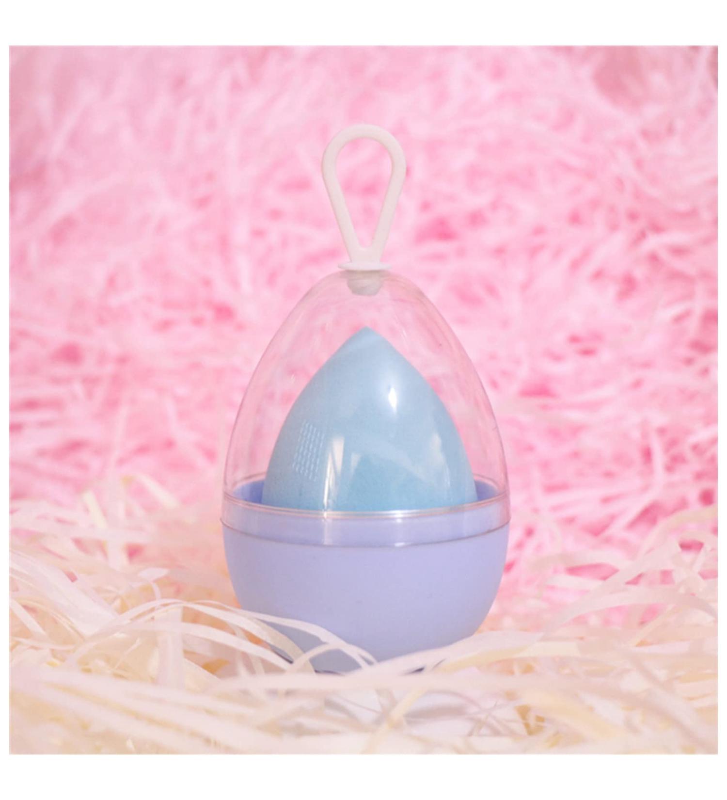 Makeup Sponge Beauty Egg Makeup Blender Cosmetic Puff Makeup Sponge Cushion Foundation Powder Sponge Beauty Tool Women Make Up Accessories Makeup Sponge Holder(Blue) - Buy Online on GoSupps.com
